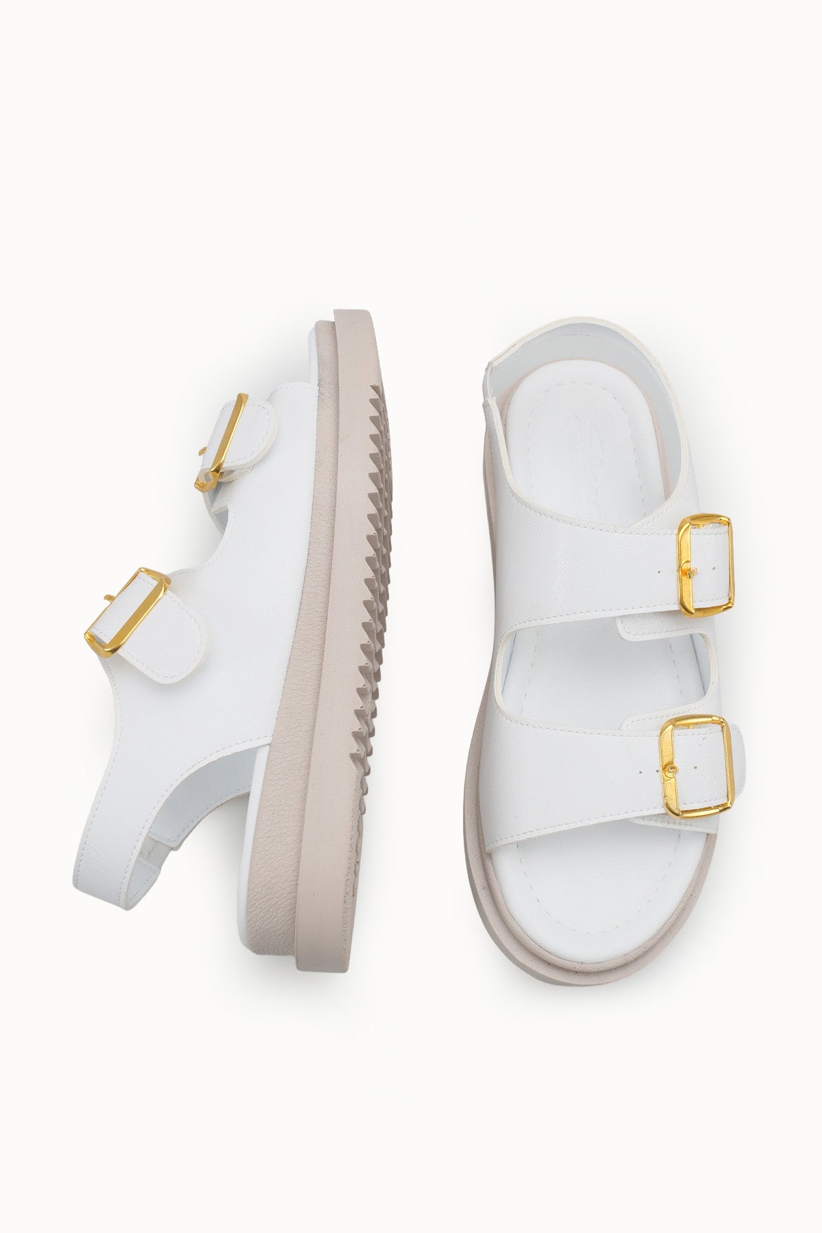 Riccon Kadın Sandalet 00120303 Beyaz