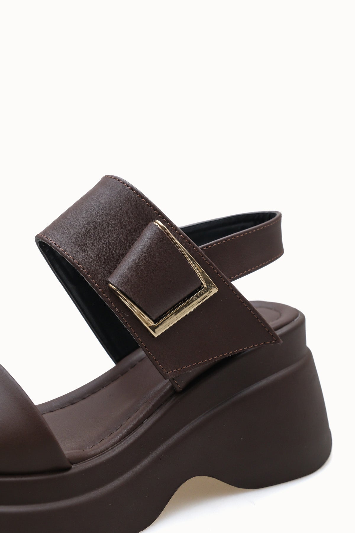 Riccon Gablynthi Kadın Sandalet 0012907 Kahverengi