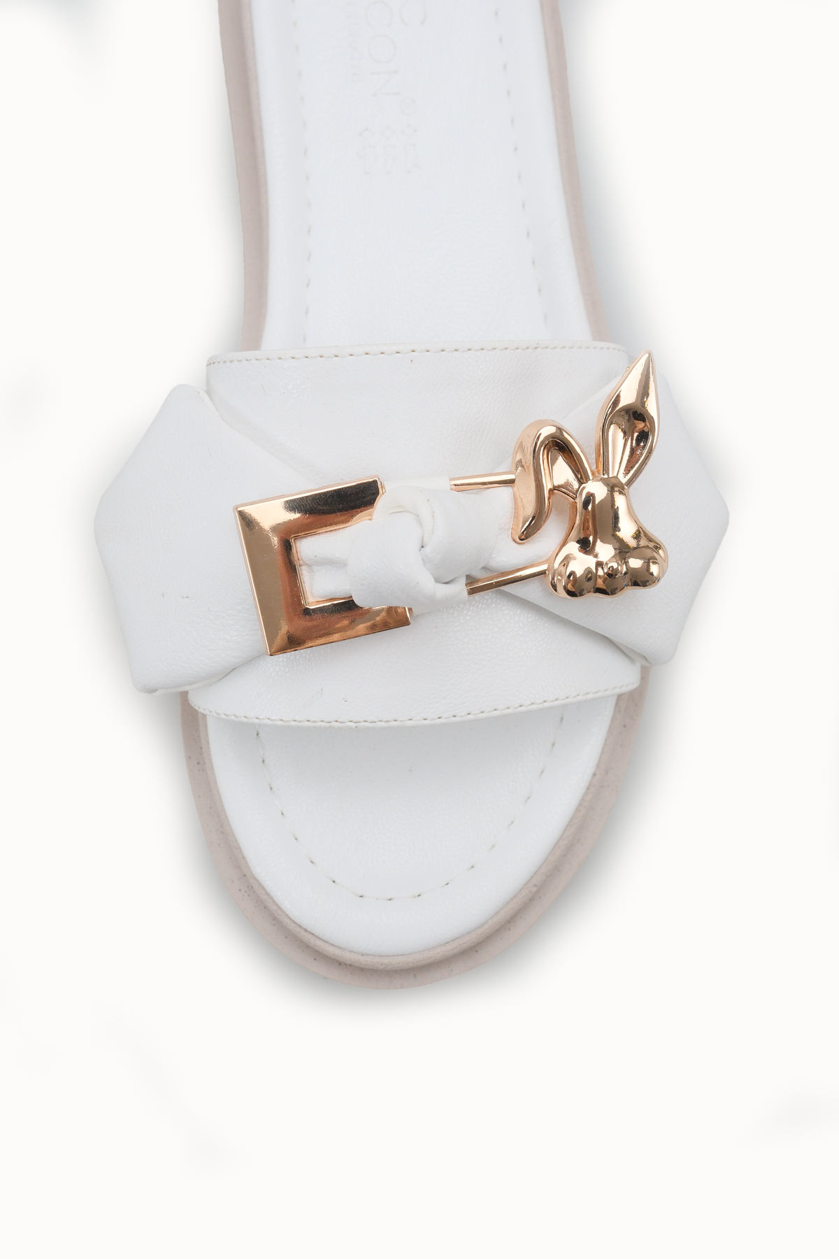 Riccon Kadın Terlik 00120416 Beyaz