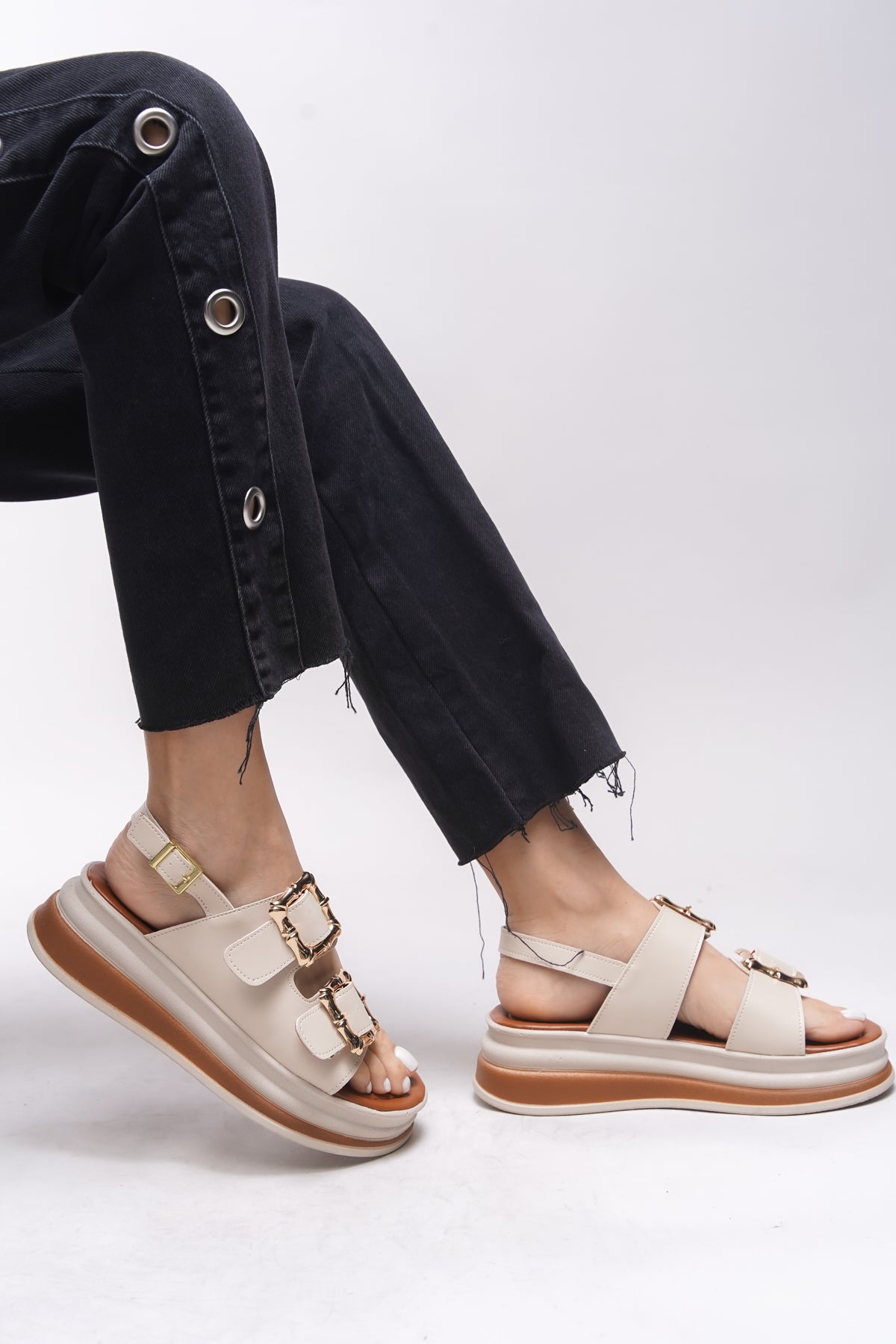 Riccon Alyfarrel Kadın Sandalet 0012319