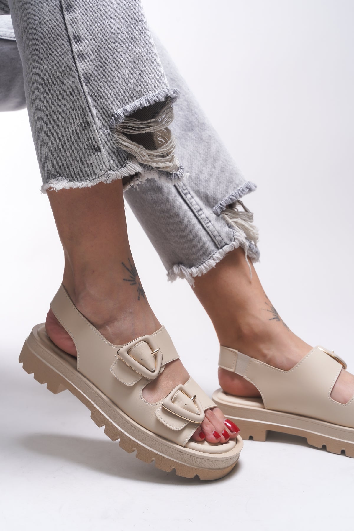 Riccon Heillarue Kadın Sandalet 0012772