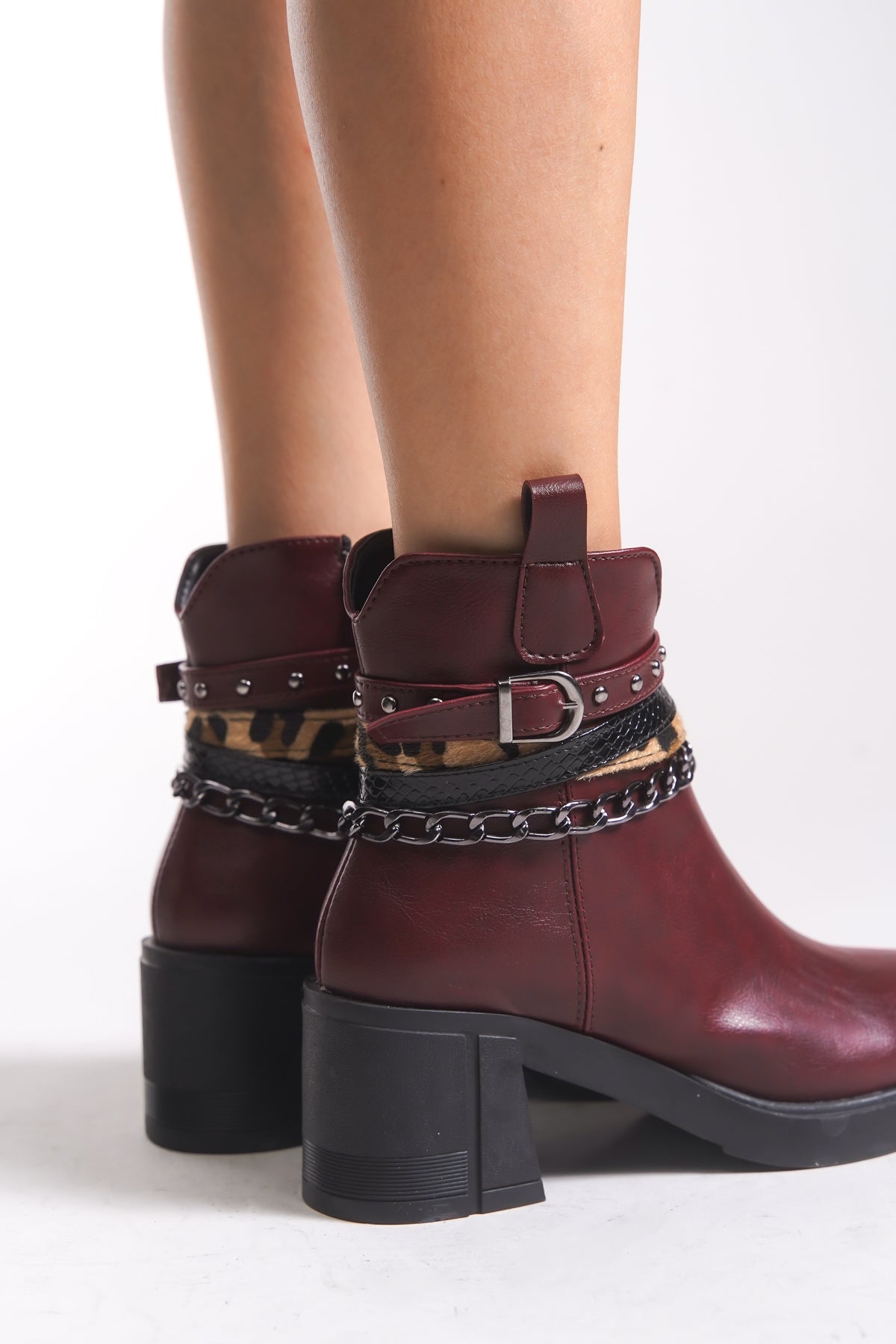 Riccon Niralynth Kadın Bot 0012560 Bordo