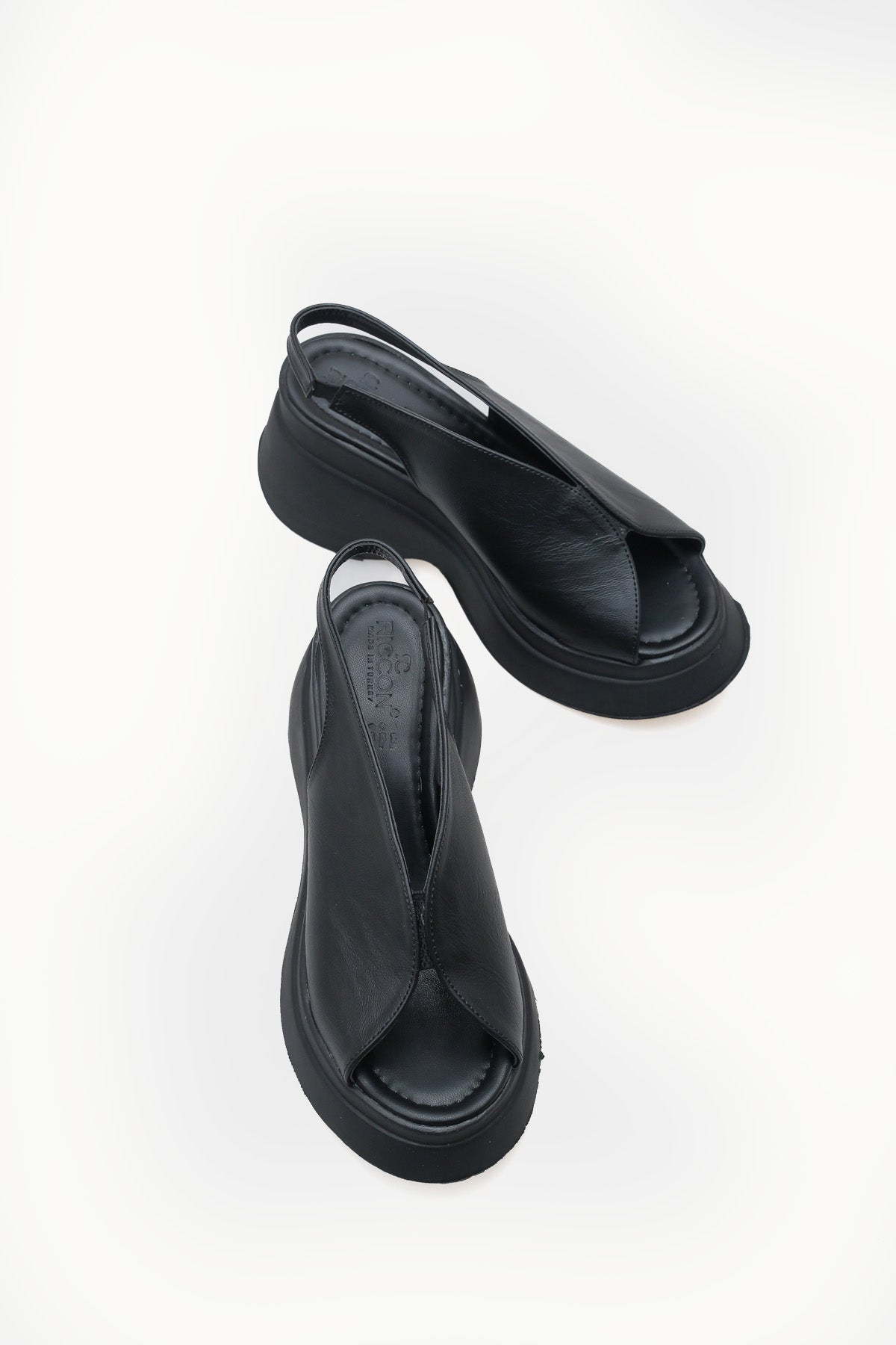 Riccon Kadın Sandalet 0012913 Siyah