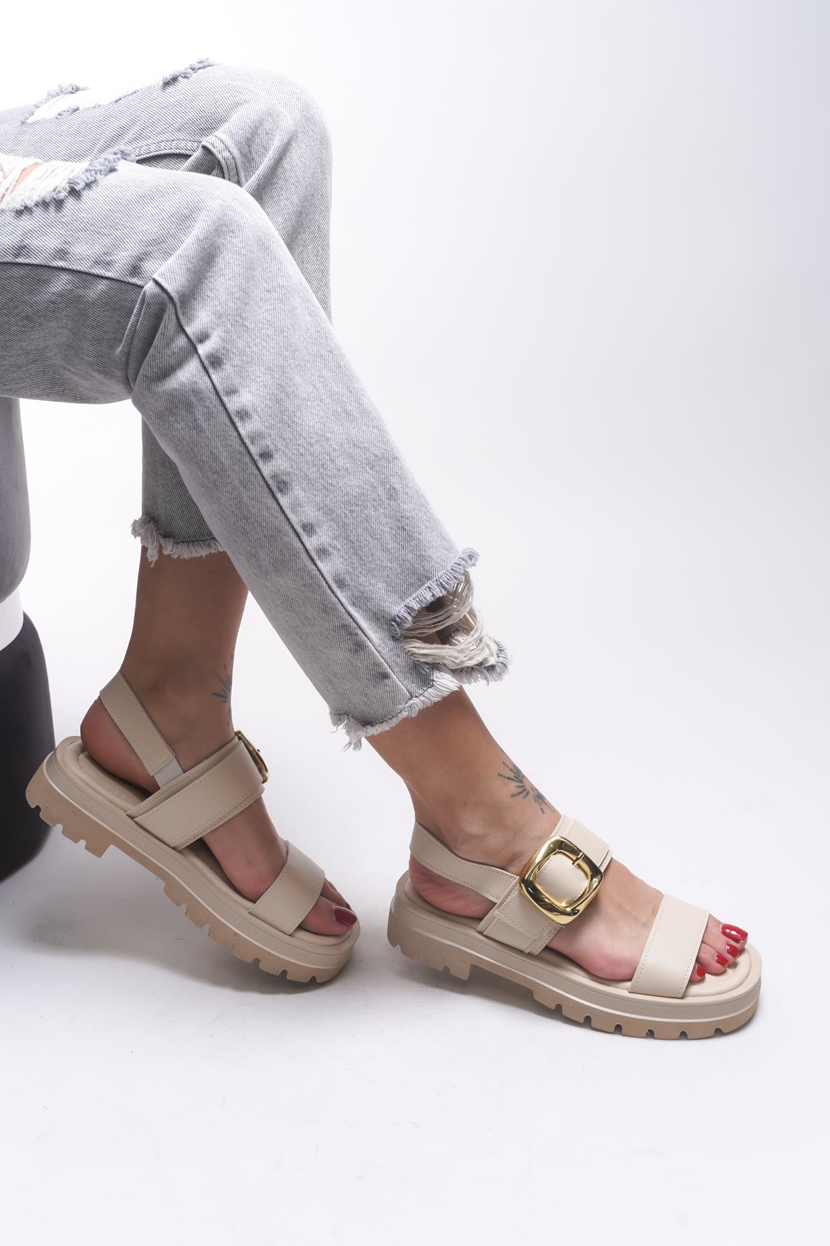 Riccon Emilthana Kadın Sandalet 0012773