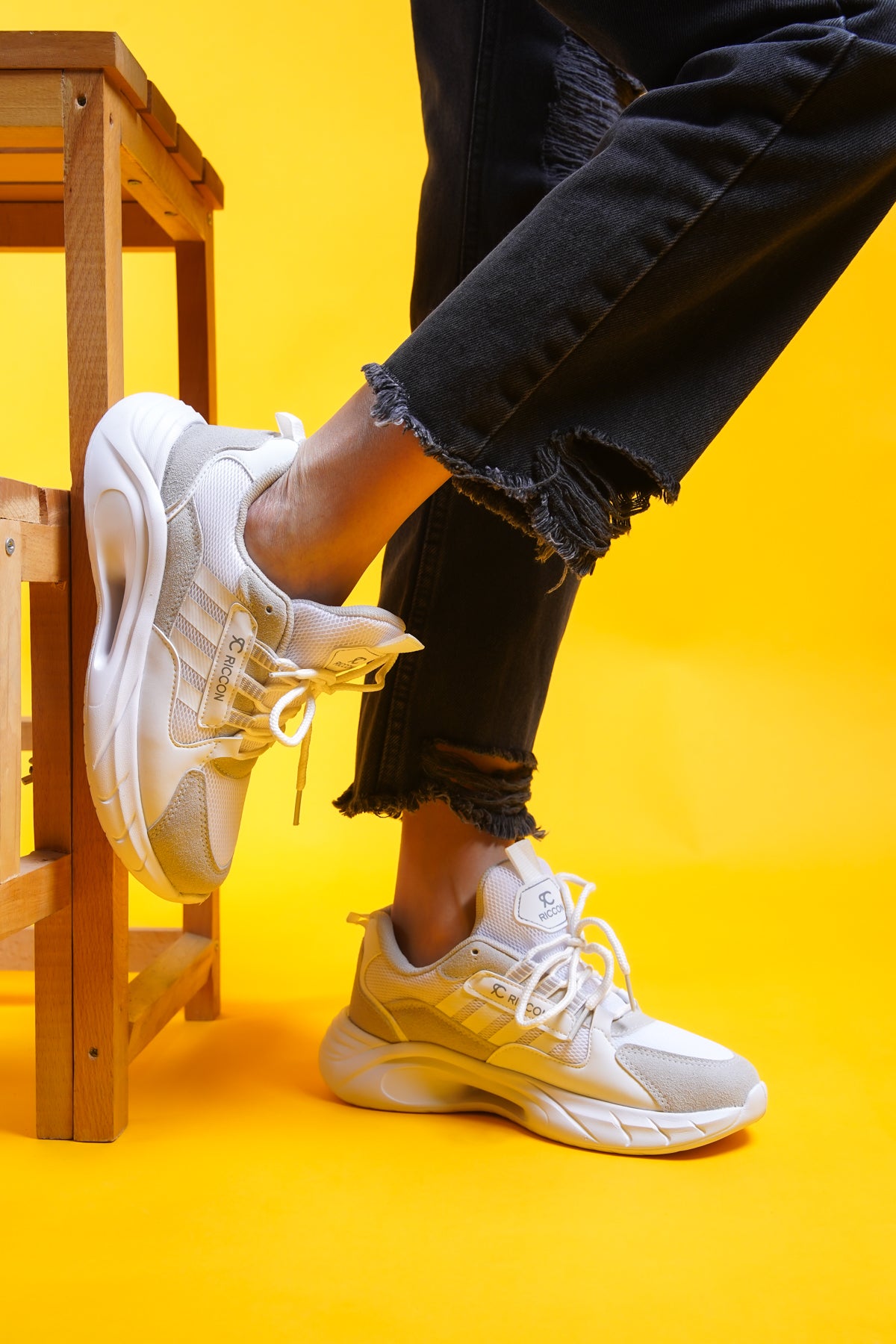 Riccon Torrine Unisex Sneaker 001293 Beyaz
