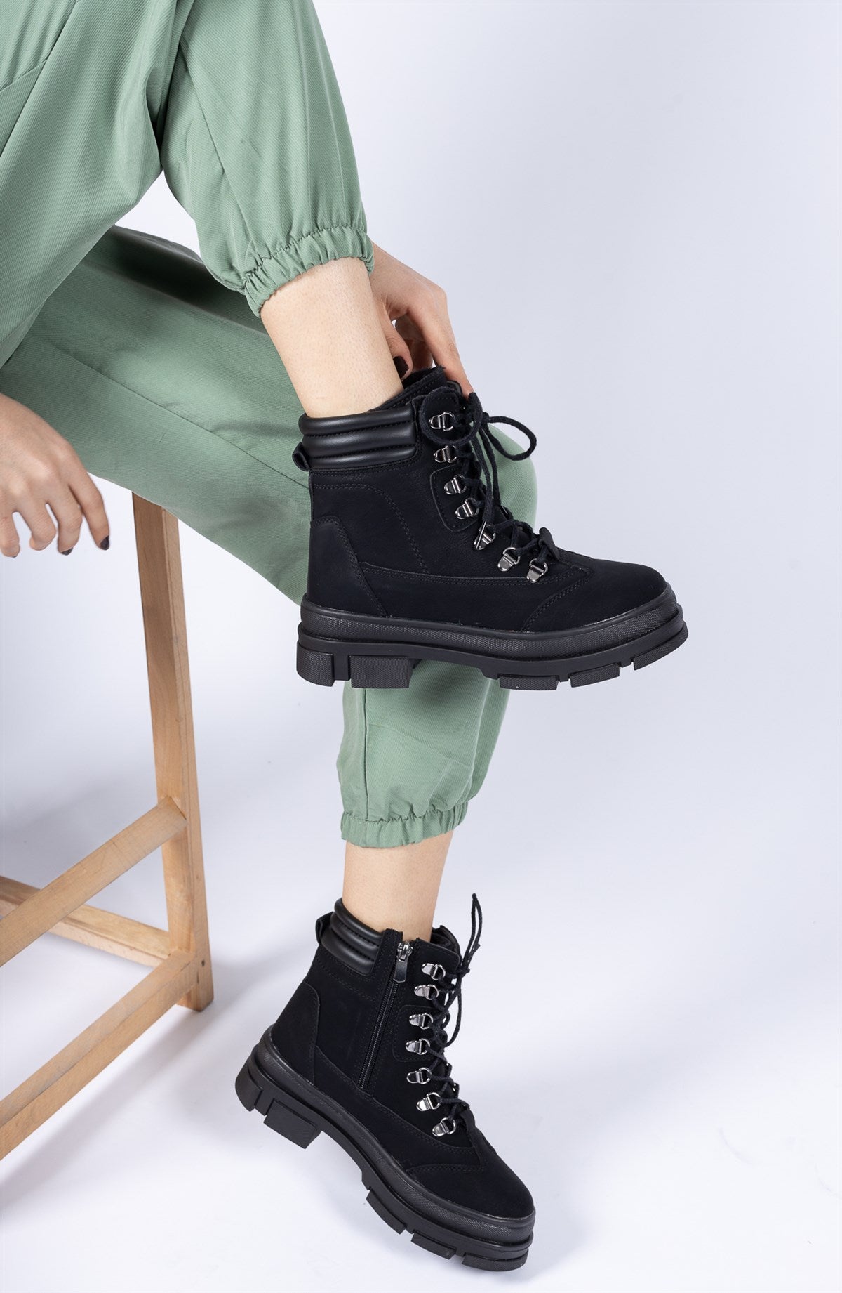 Riccon Kadın Fermuarlı Bot 00127645