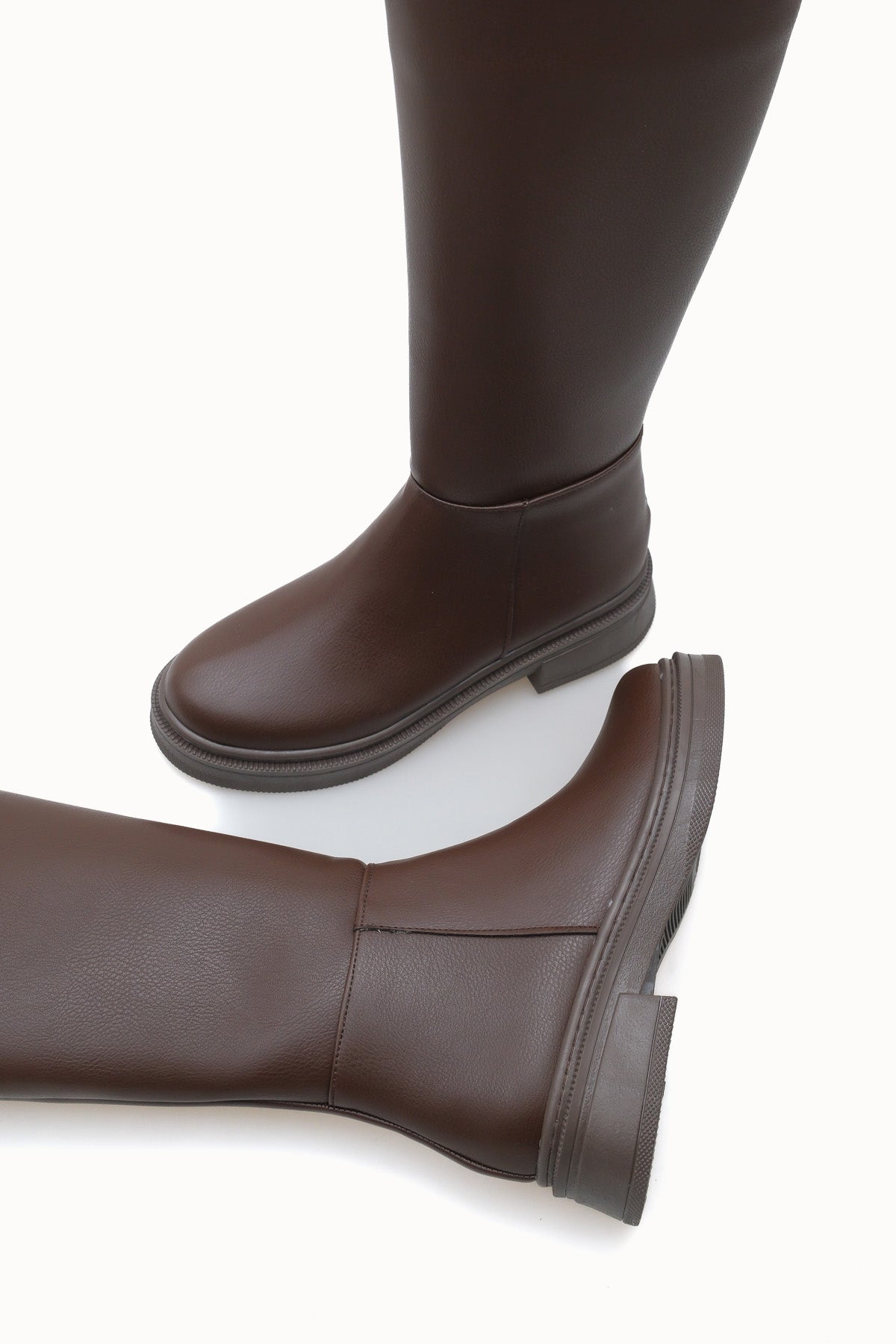 Riccon Tintneth Kadın Çizme 00121903 Kahverengi Cilt