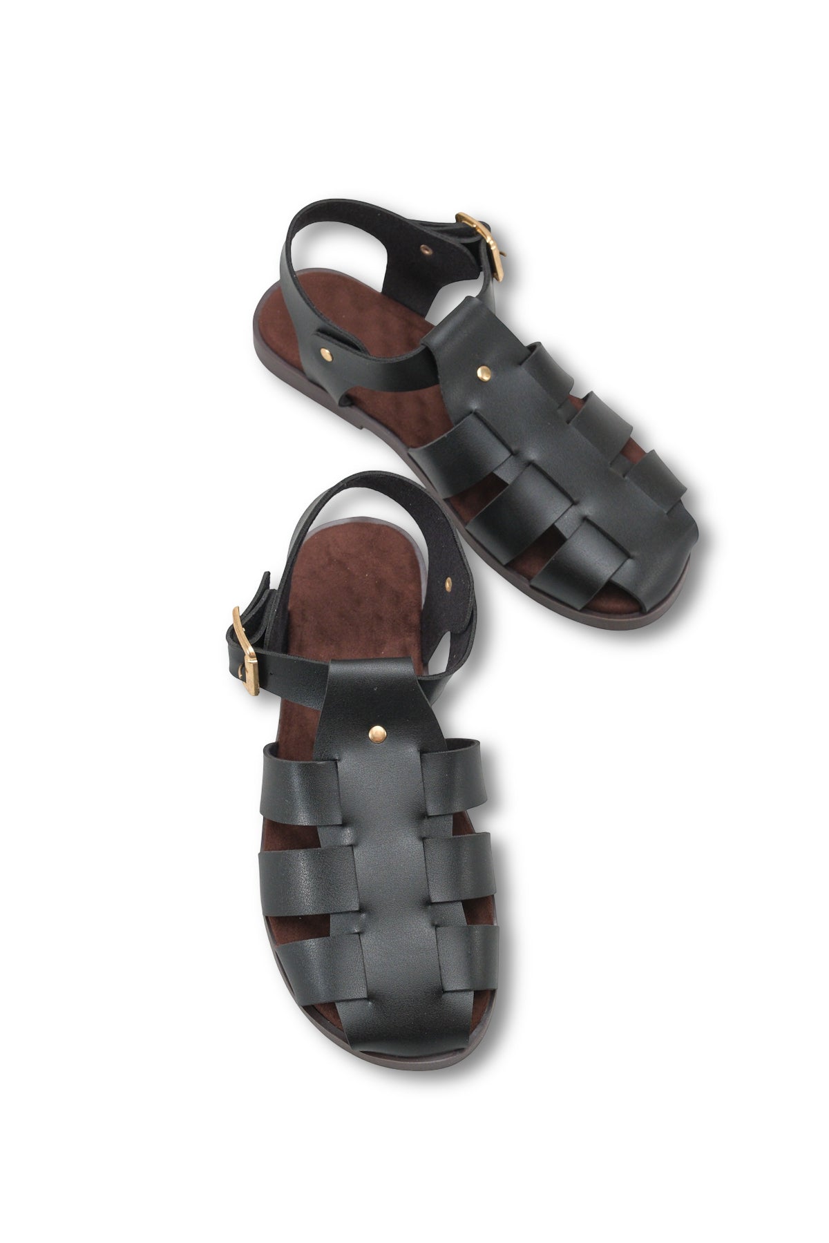 Riccon Kadın Sandalet 001211 Siyah Cilt