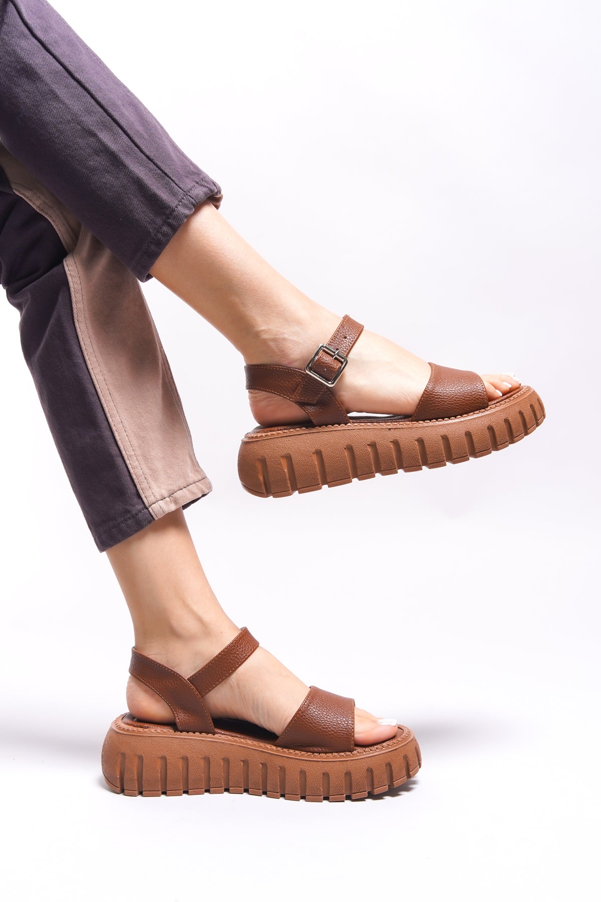 Riccon Rymlal Kadın Sandalet 0012610