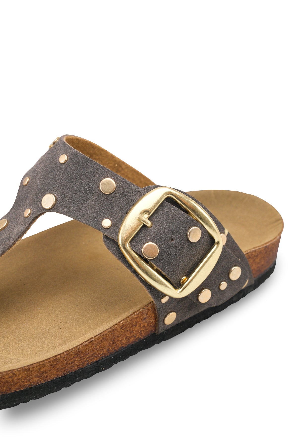 Riccon Kadın Parmak Arası Terlik 0012605 Kahverengi