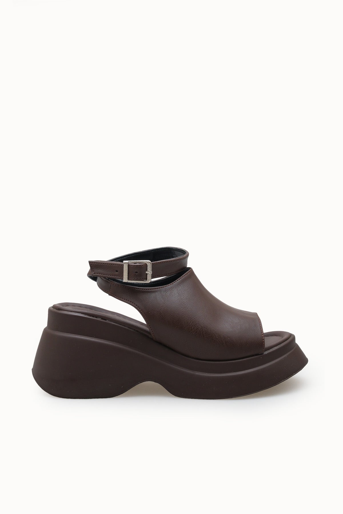 Riccon Kadın Sandalet 0012917 Kahverengi