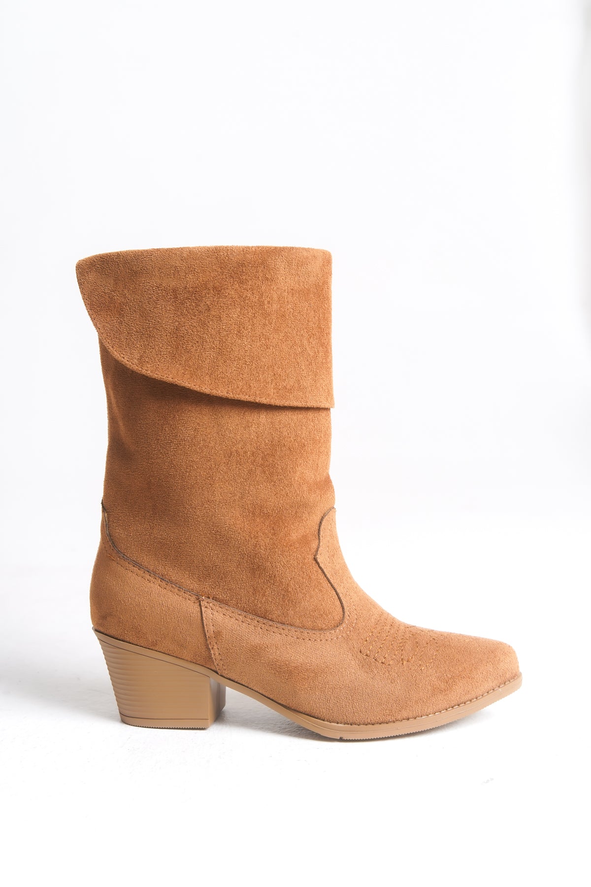 Riccon Kadın Kısa Western Çizme 0012891