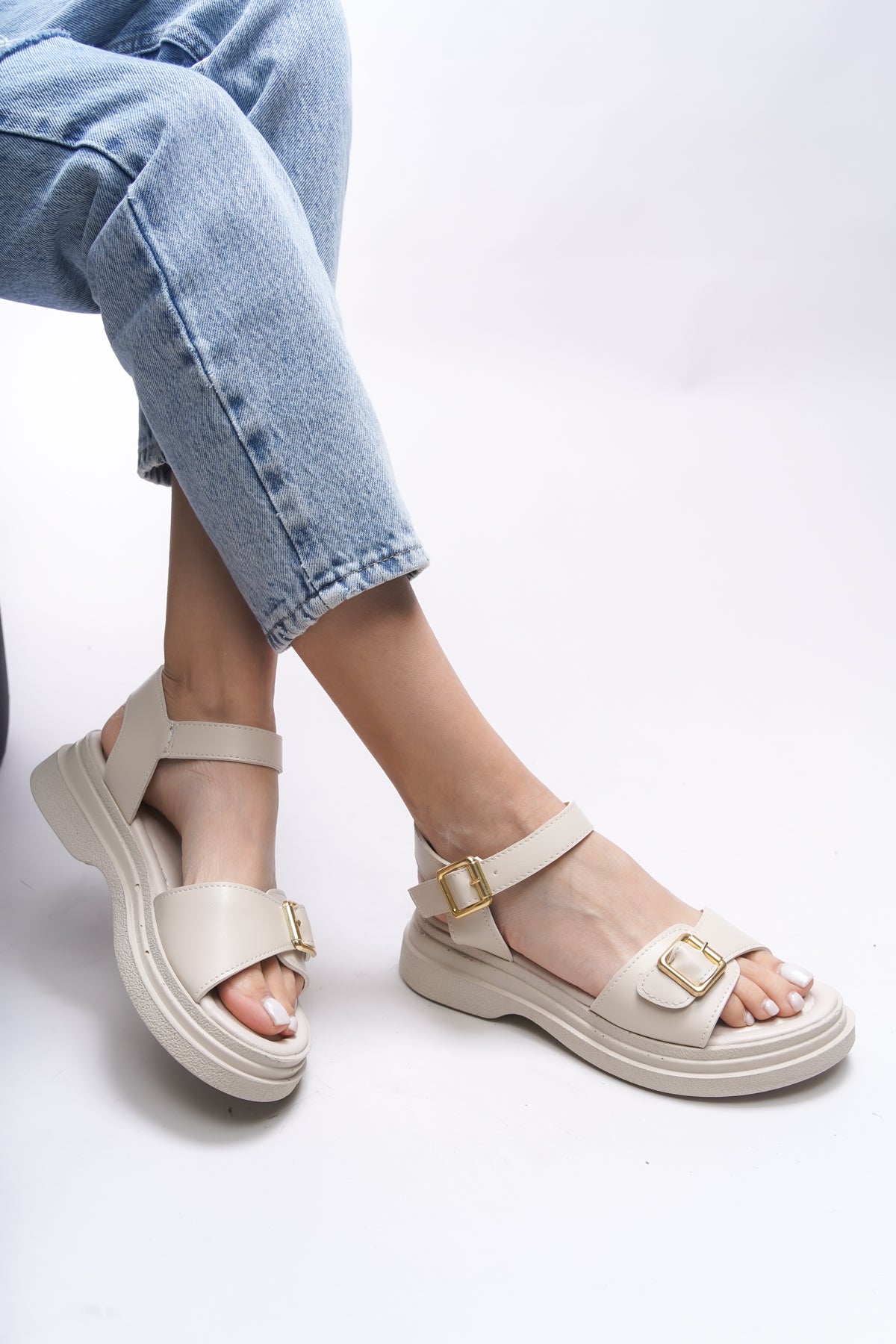 Riccon Bridleia Kadın Sandalet 0012210