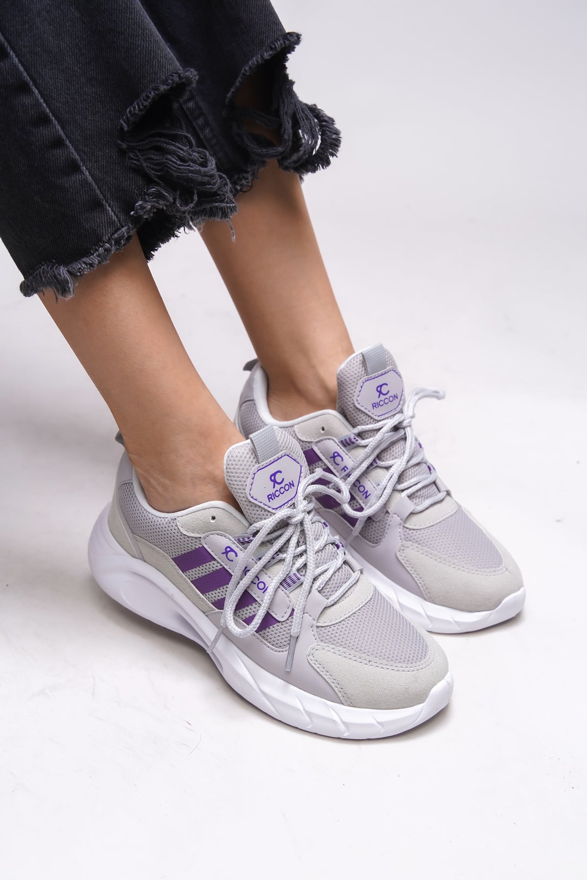 Riccon Torrine Unisex Sneaker 001293 Buz Mor