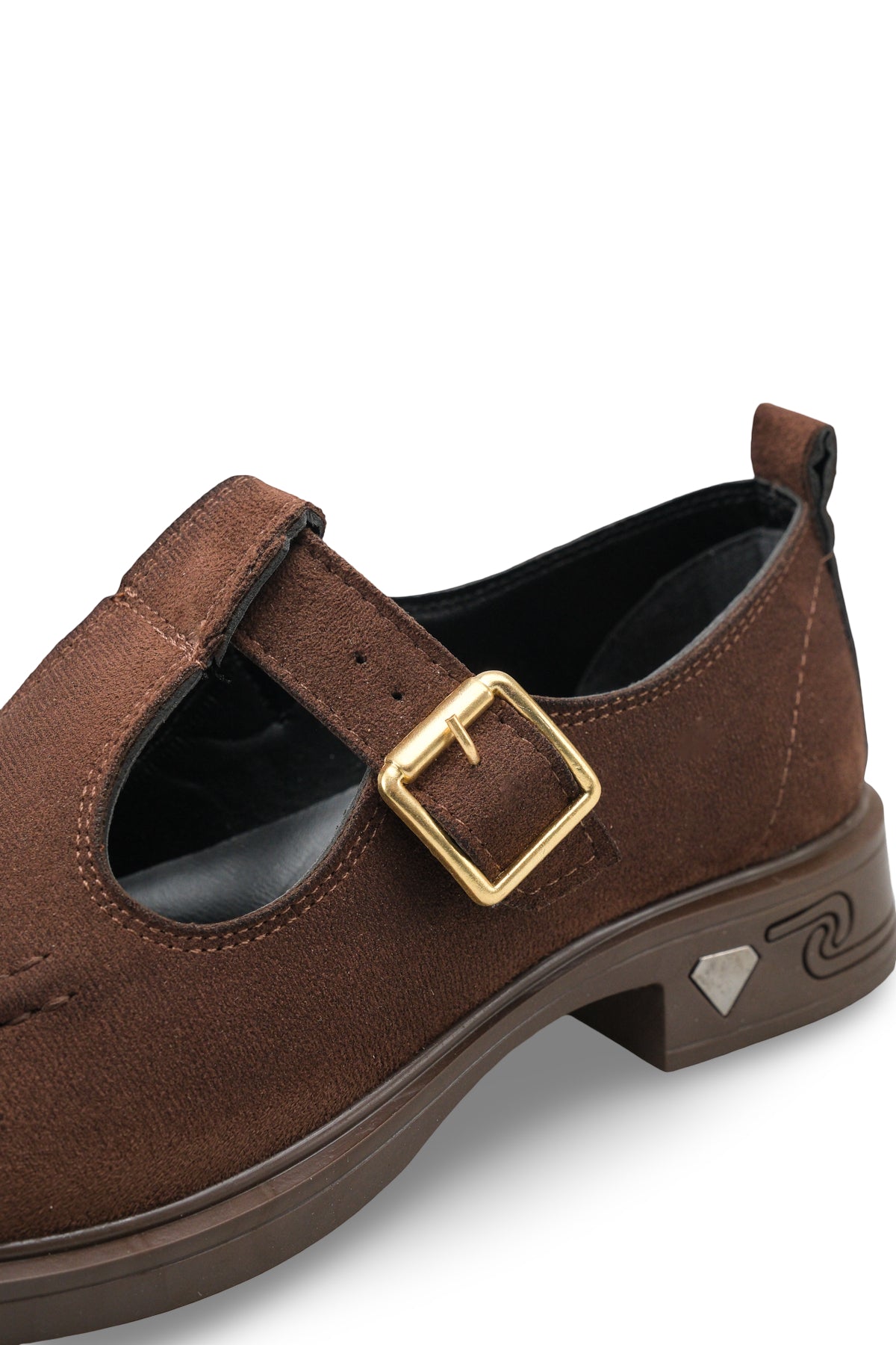 Riccon Kadın Loafer 0012350 Kahverengi Süet