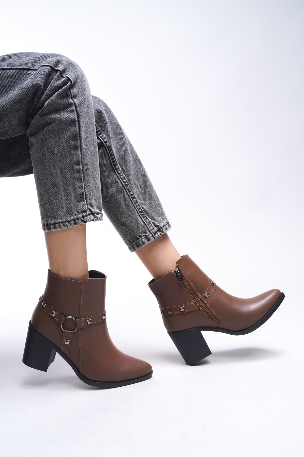 Riccon Dhirdric Kadın Topuklu Bot 00124042