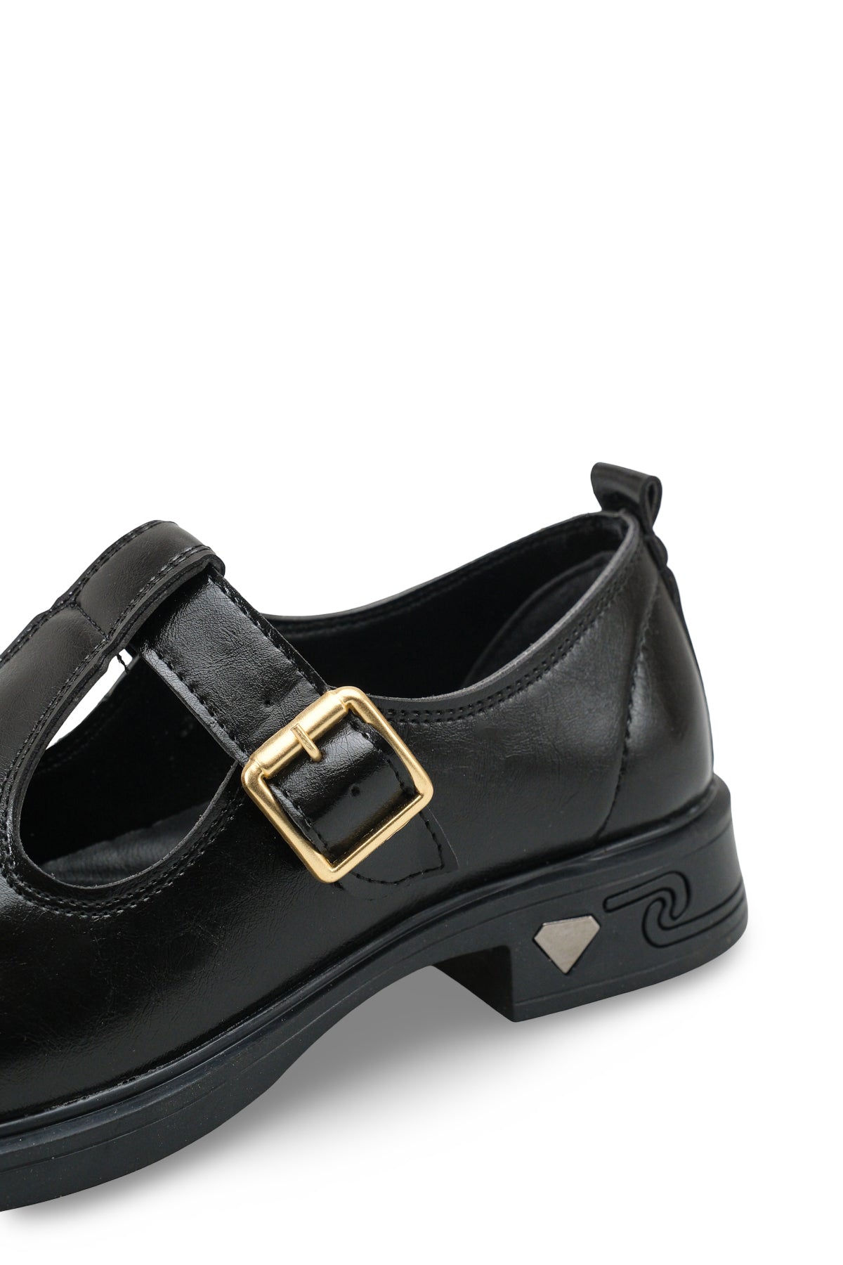 Riccon Kadın Loafer 0012350 Siyah Rustik