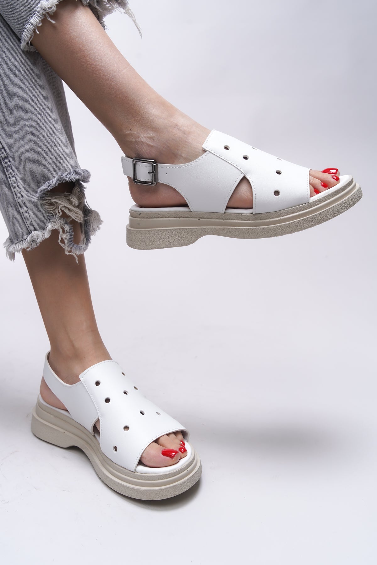 Riccon Alyyeth Kadın Sandalet 0012212