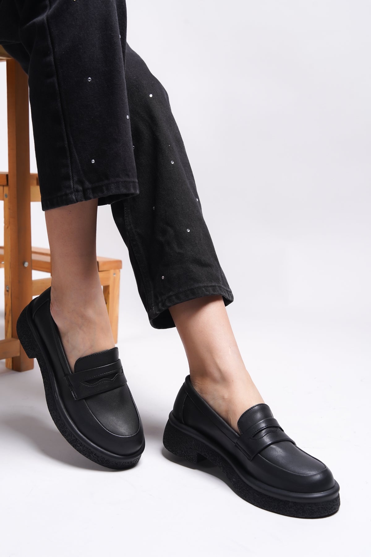 Riccon Ashlalona Kadın Loafer 00121201