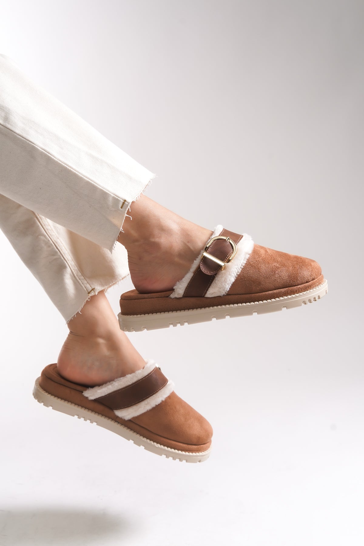 Riccon Lizyaries Kadın İçi Kürklü Terlik 0012688