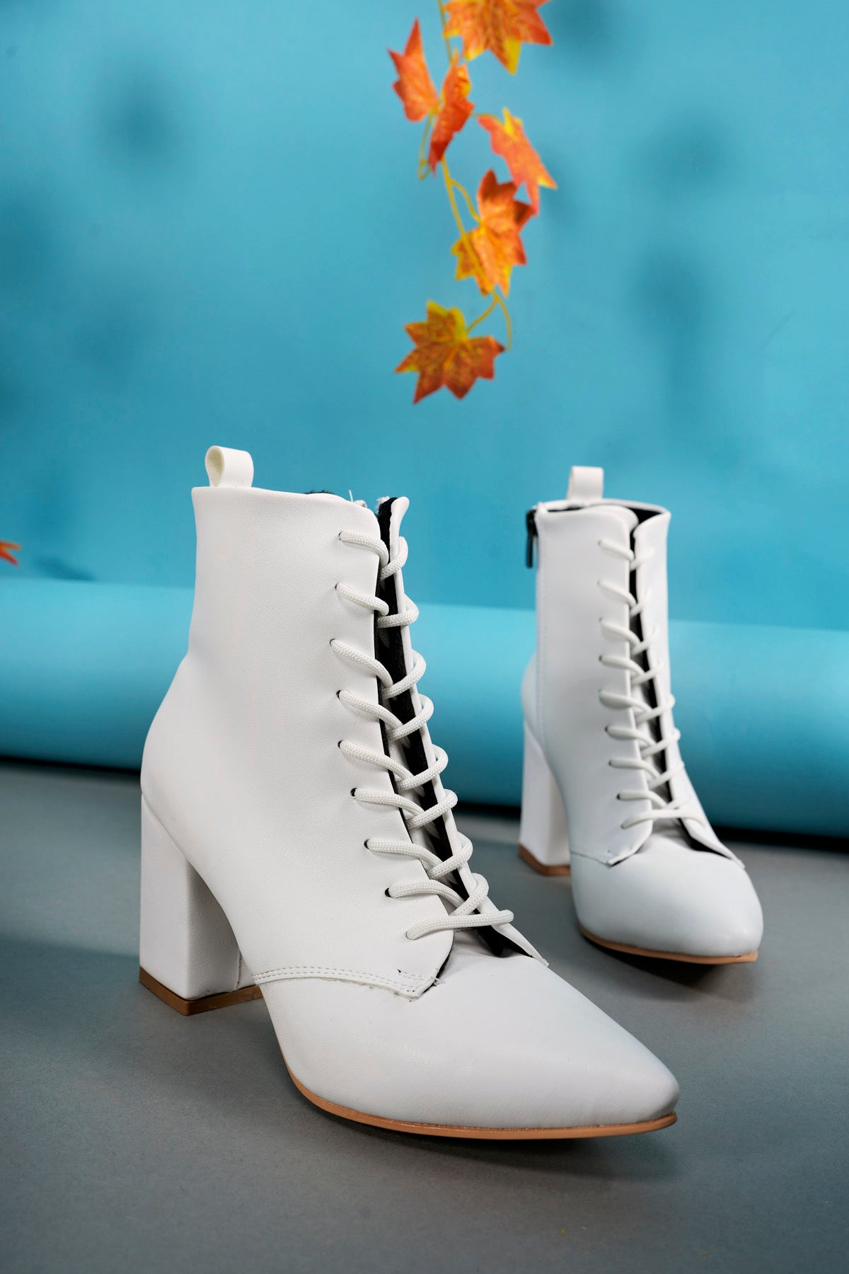 Riccon Lilethnora Kadın Topuklu Bot 0012333