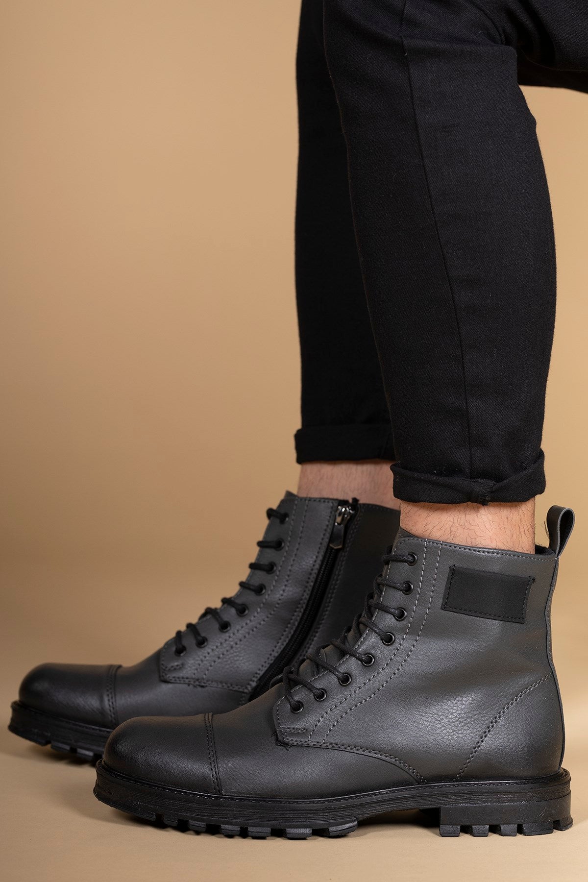 Riccon Erkek Fermuarlı Bot