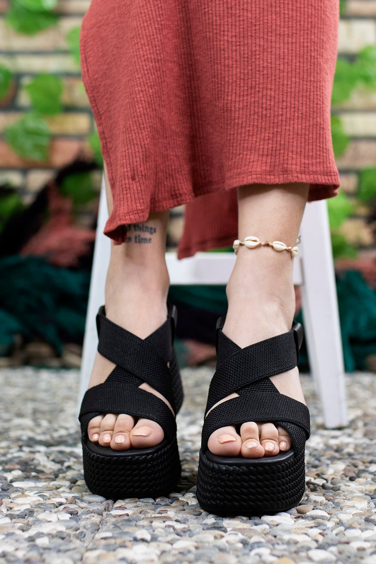 Riccon Kadın Yüksek Topuklu Sandalet 0012460