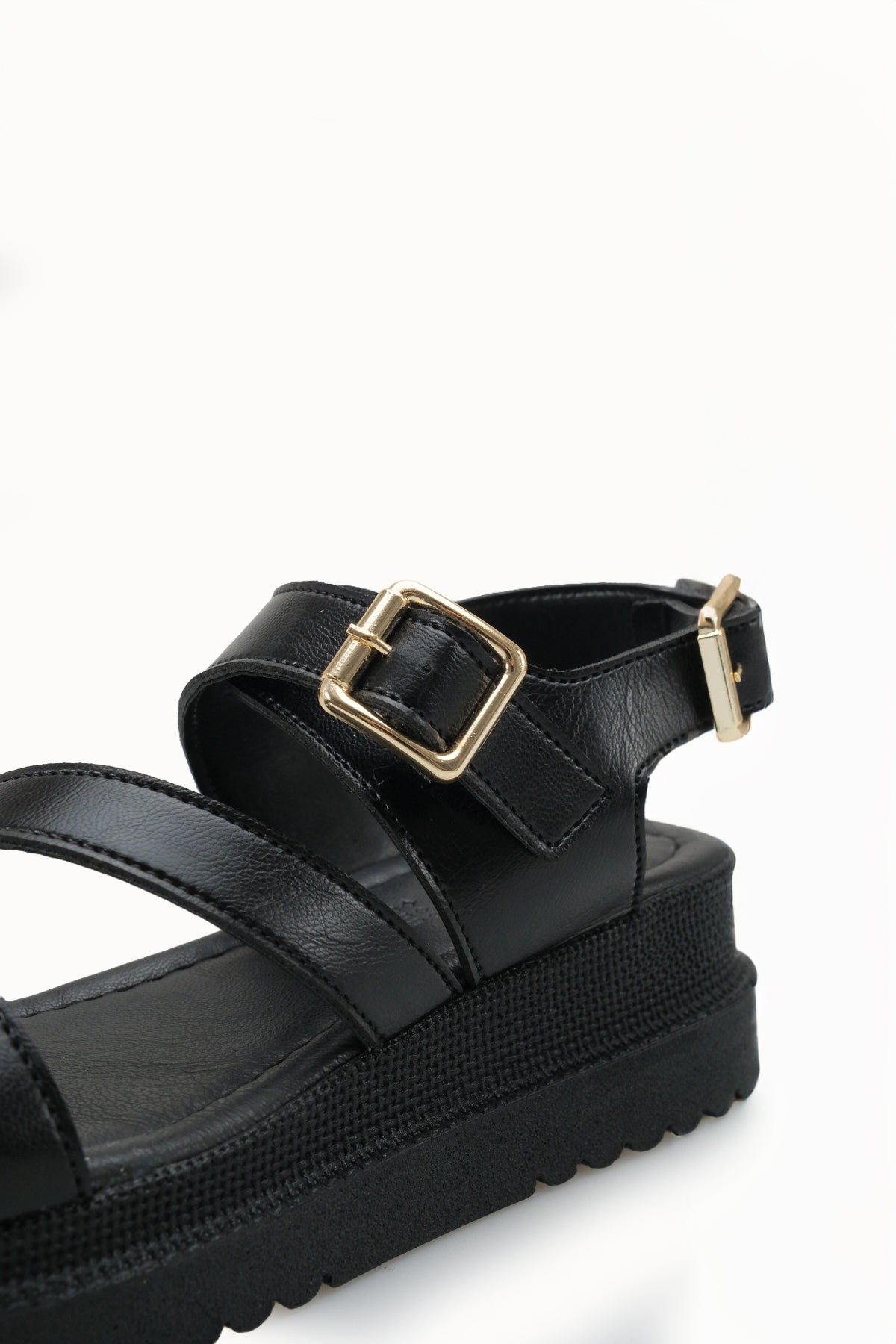 Riccon Kadın Sandalet 0012808 Siyah