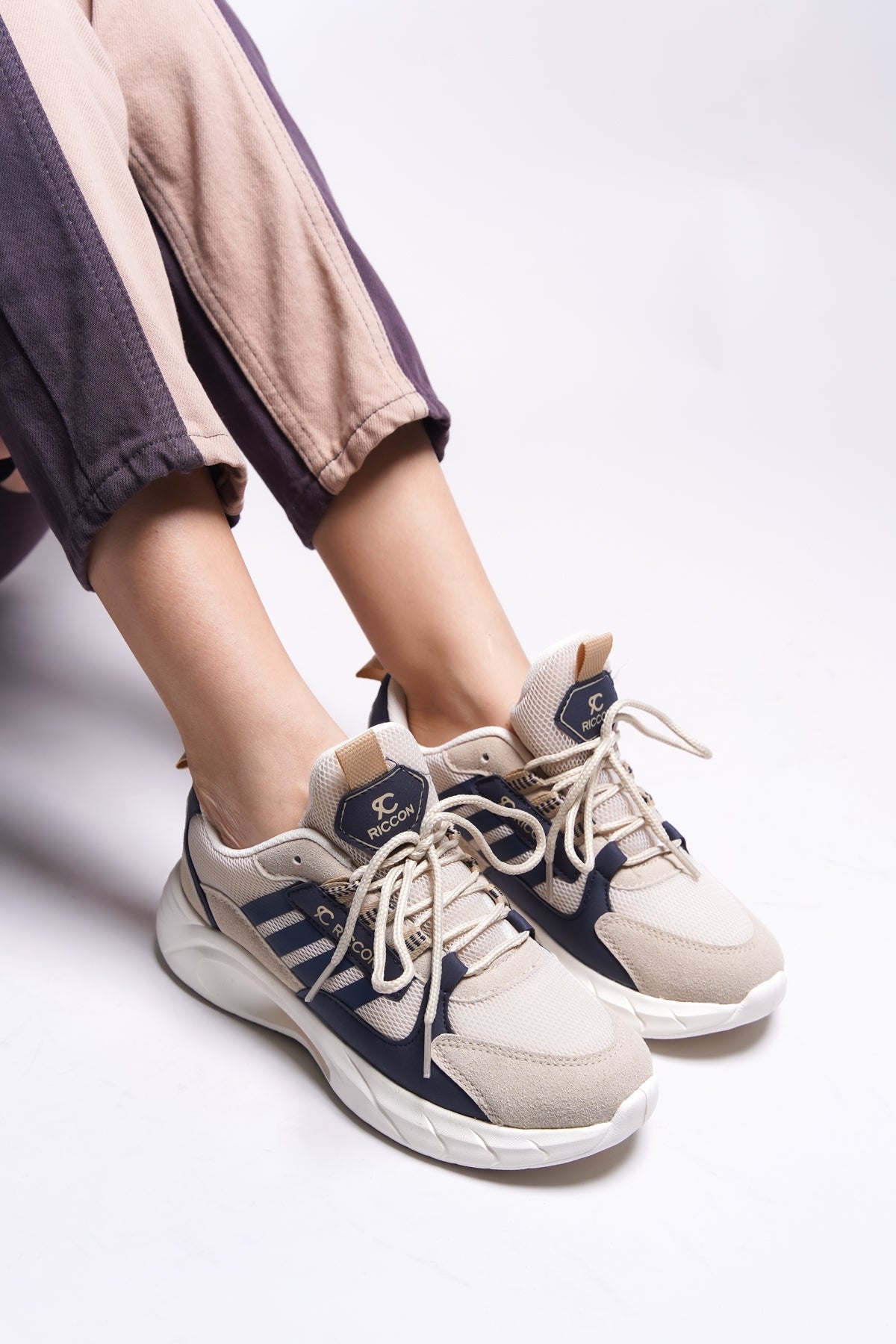 Riccon Torrine Unisex Sneaker 001293 Bej