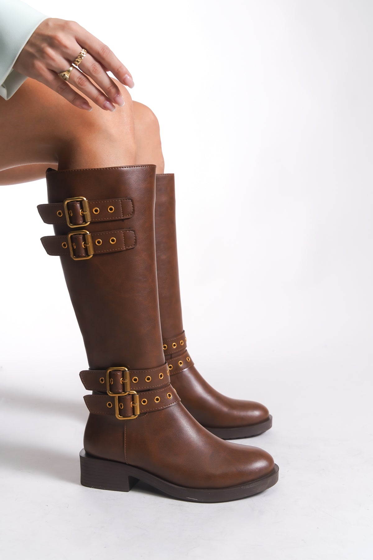 Riccon Ceruvielle Kadın Çizme 00128836 Taba