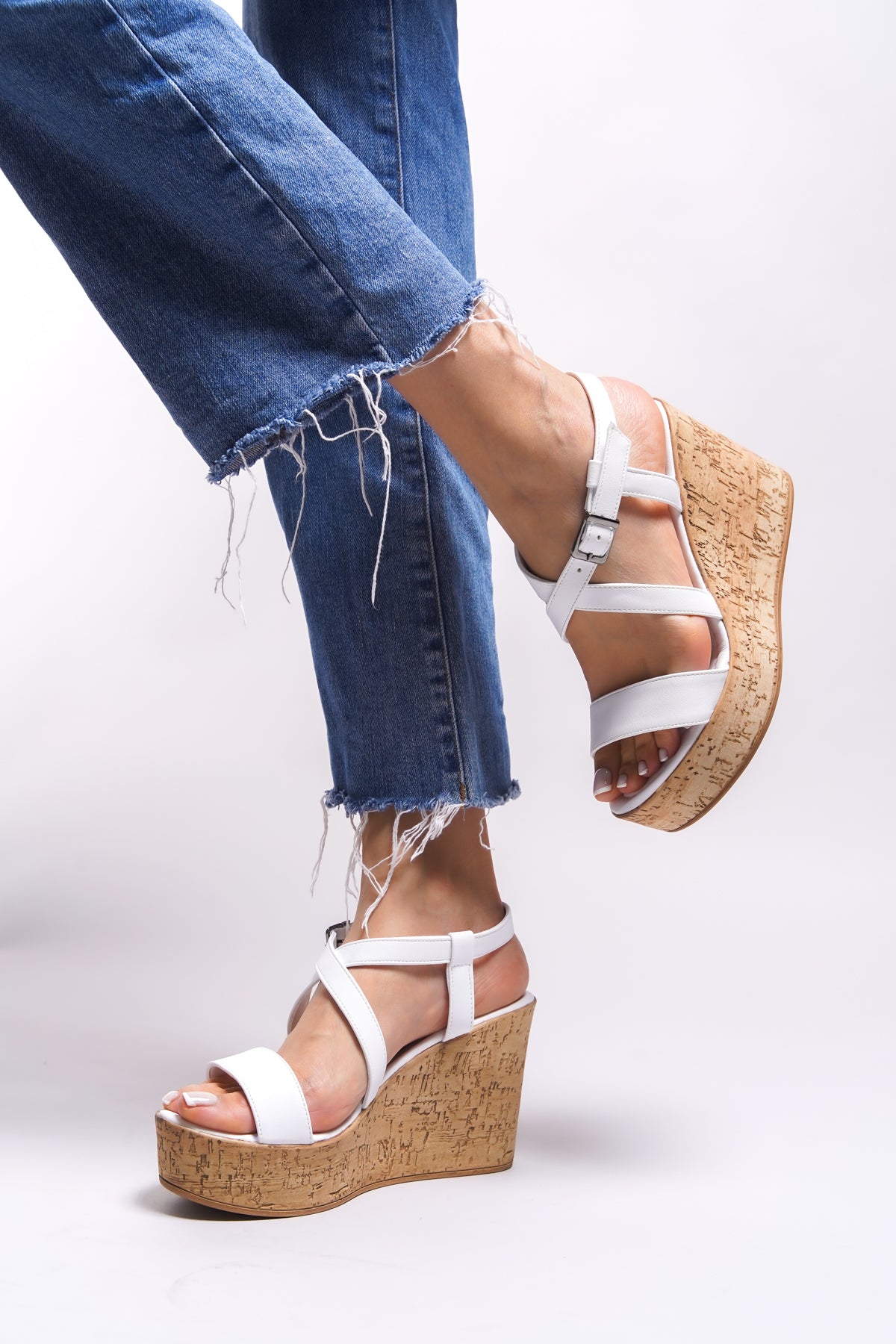 Riccon Iyhemelle Kadın Topuklu Sandalet 0012644