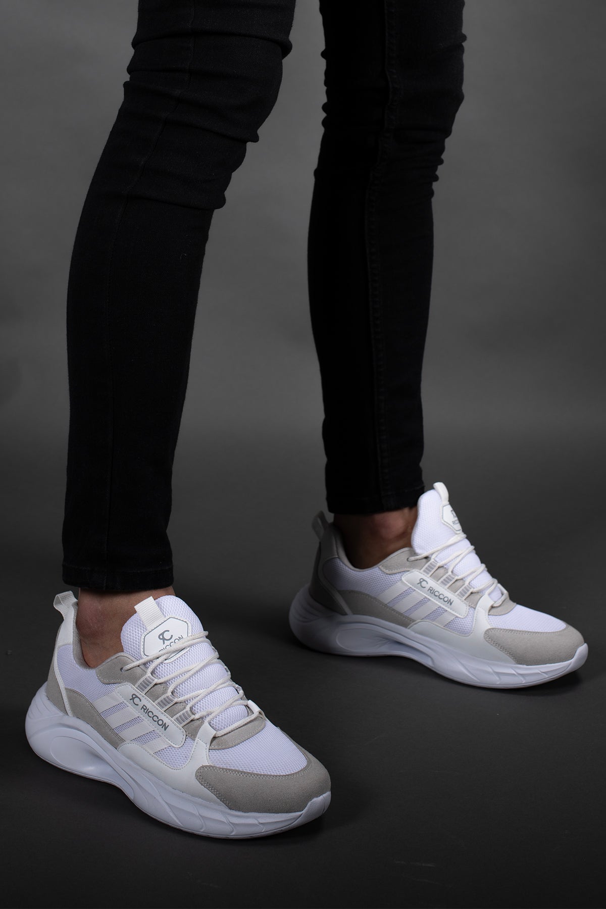 Riccon Torrine Unisex Sneaker 001293 Beyaz