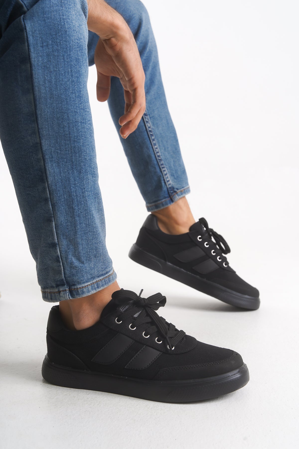 Riccon Gaentrine Erkek Sneaker 00122690 Siyah