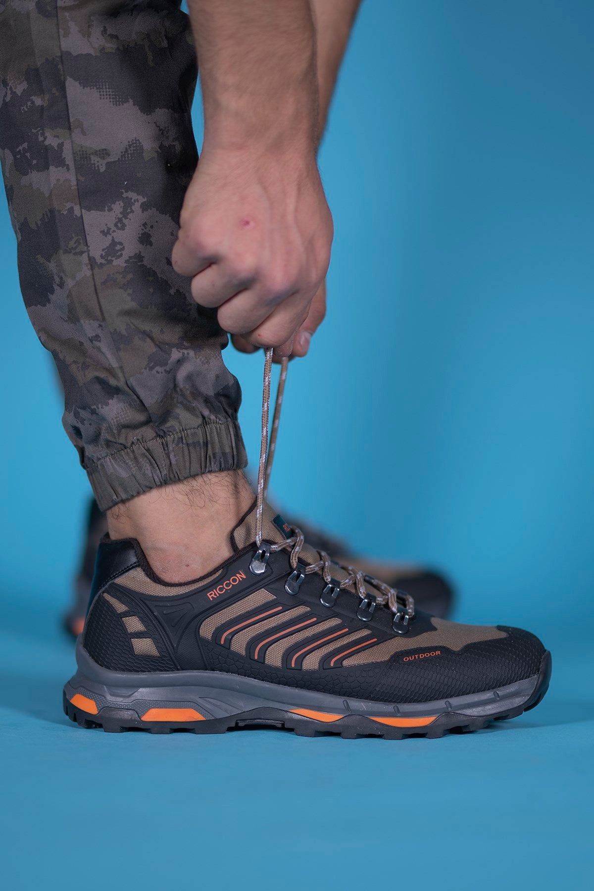 Riccon Unisex 3D Rubber Trekhakiking Ayakkabı 0012
