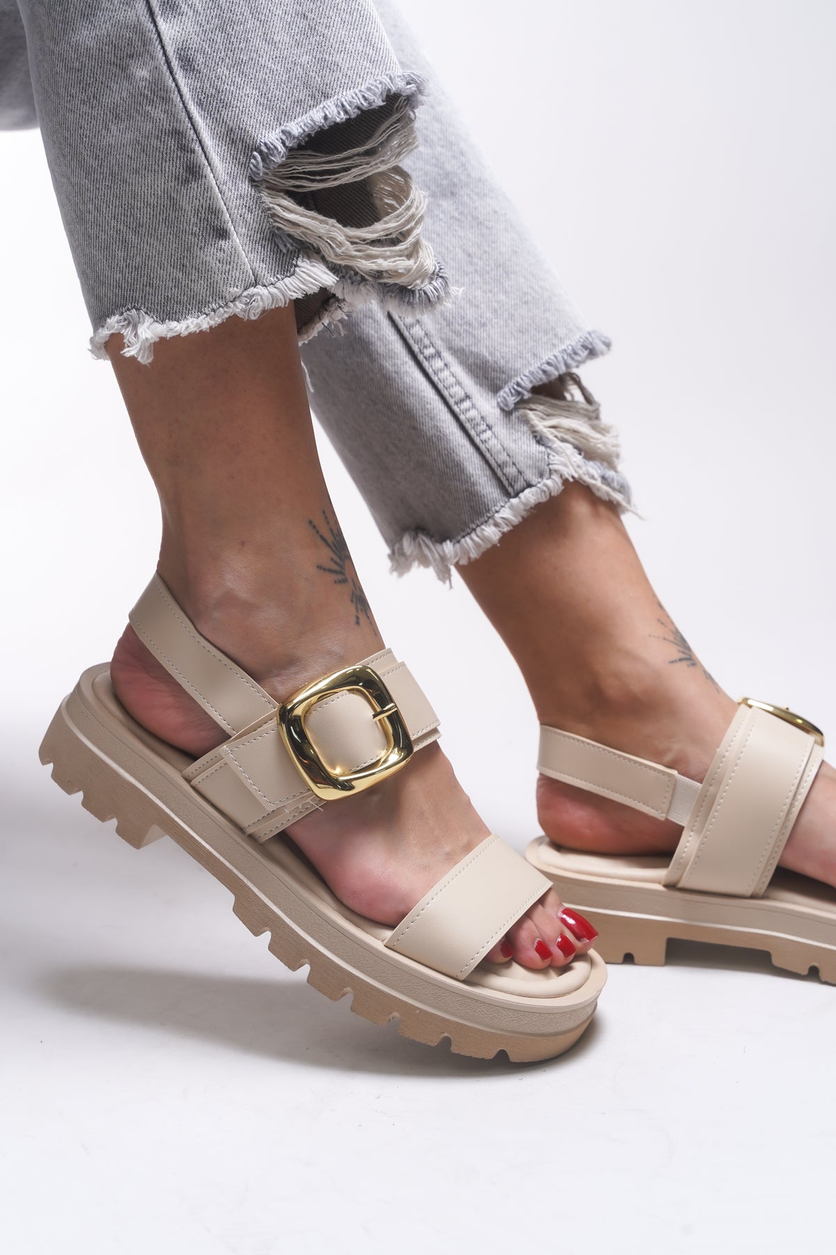 Riccon Emilthana Kadın Sandalet 0012773