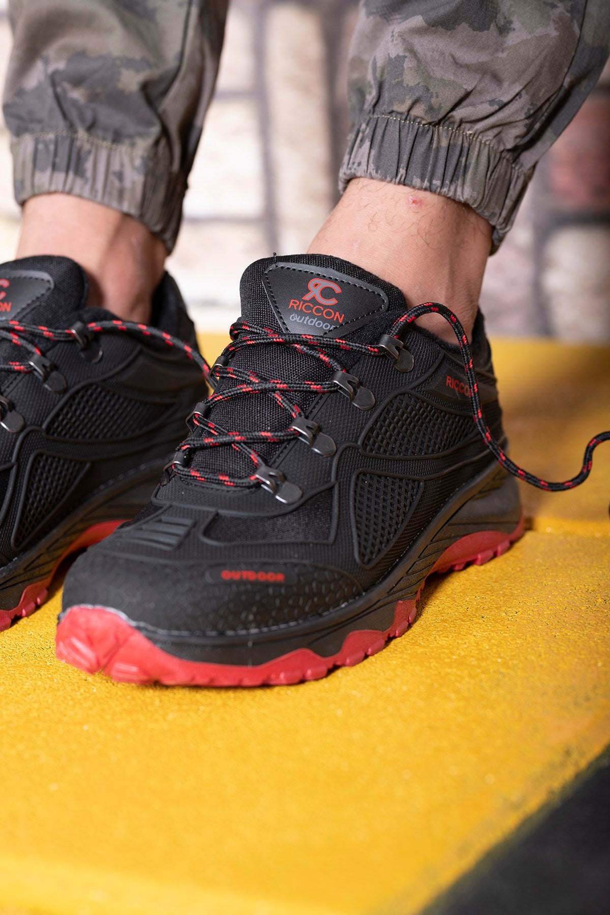Riccon Unisex 3D Rubber Trekhakiking Ayakkabı 0012