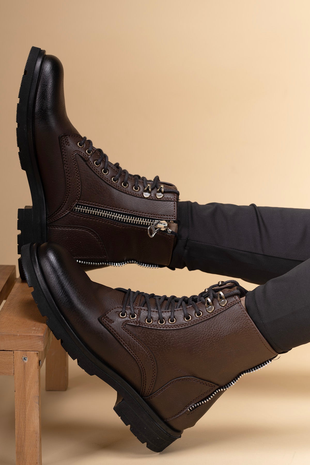 Riccon Unisex Fermuarlı Bot 0012695