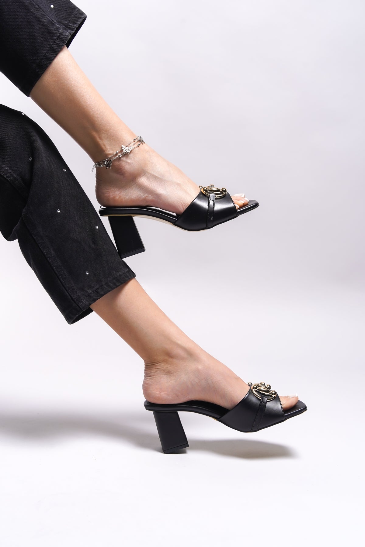 Riccon Bhyglik Kadın Topuklu Terlik 001281