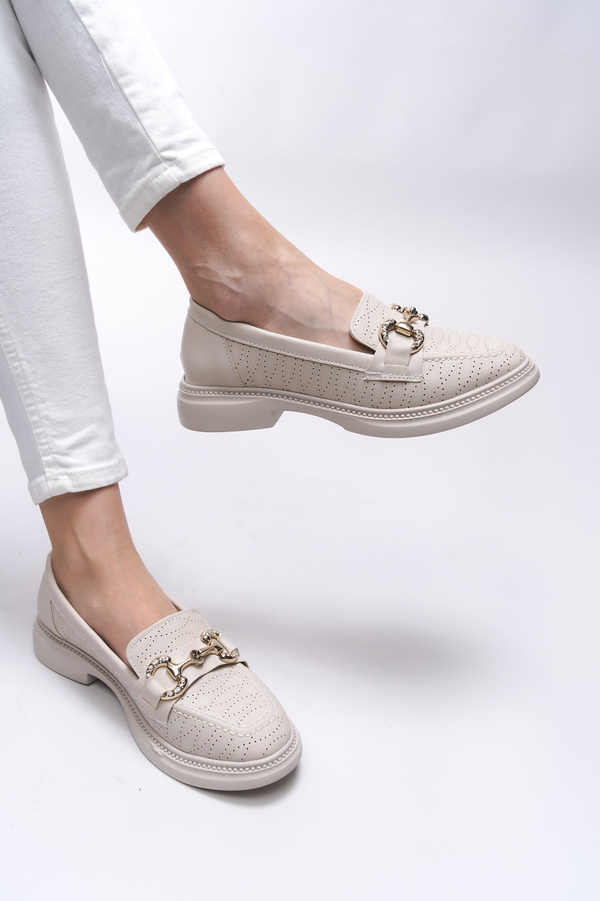 Riccon Jintheris Kadın Loafer 0012453