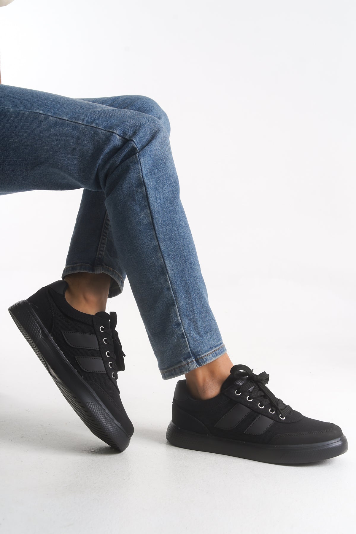 Riccon Gaentrine Erkek Sneaker 00122690 Siyah