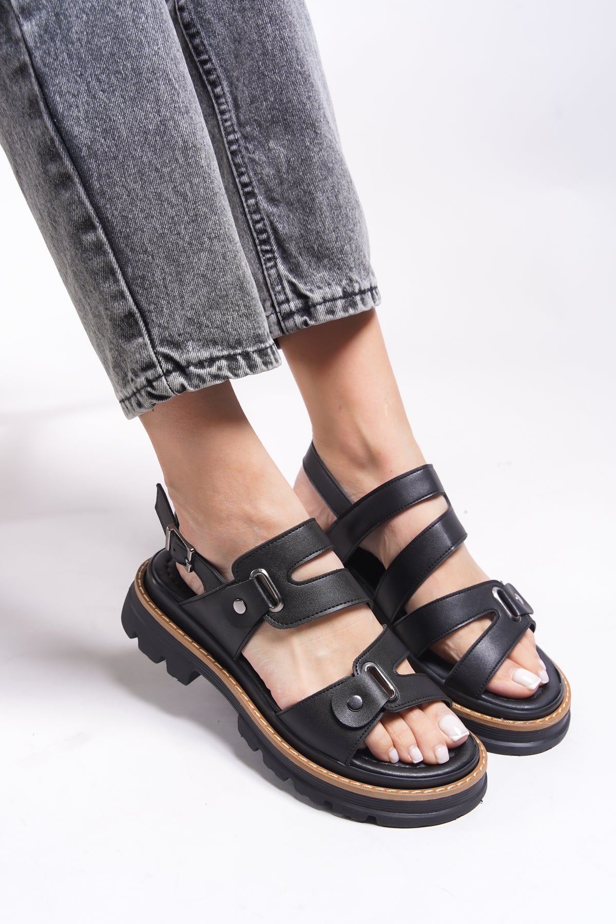 Riccon Lefenaes Kadın Sandalet 0012755