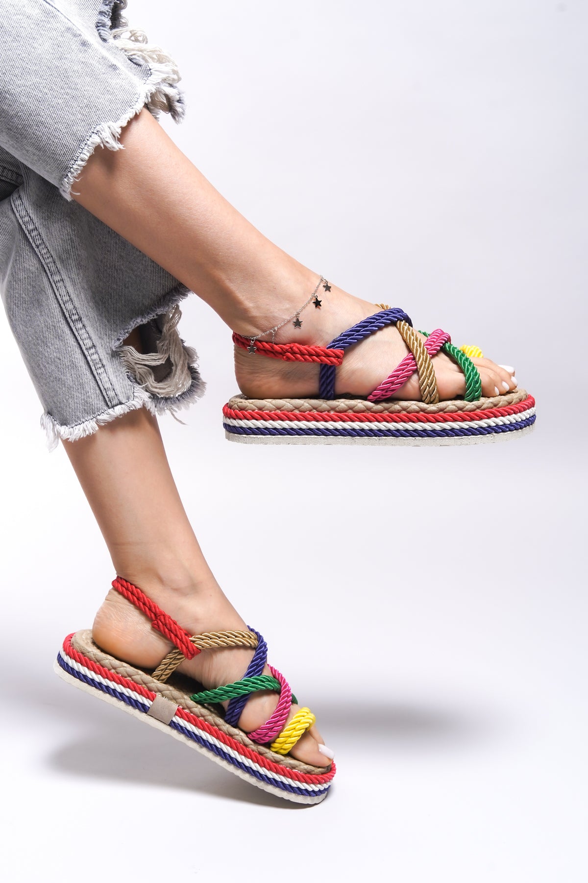 Riccon Edlivren Kadın Sandalet 0012101