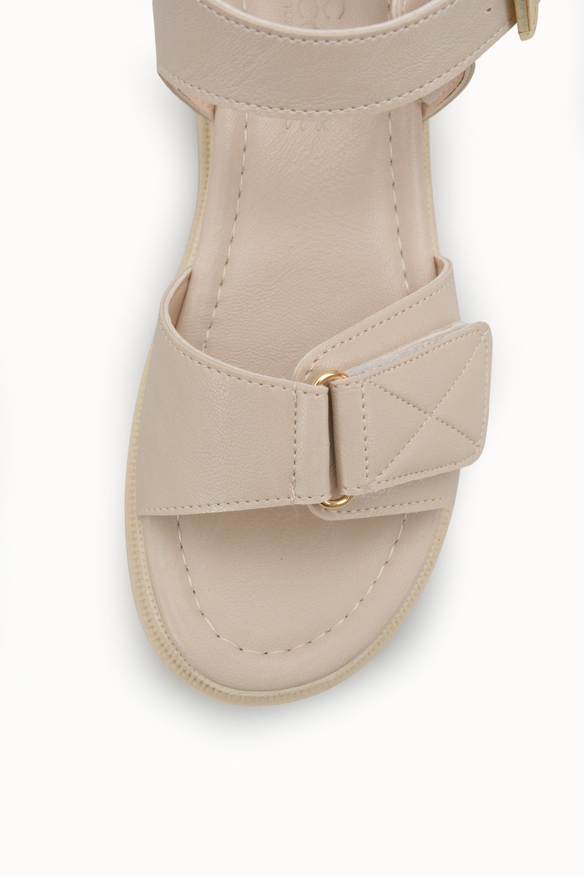 Riccon Kadın Sandalet 0012804 Bej