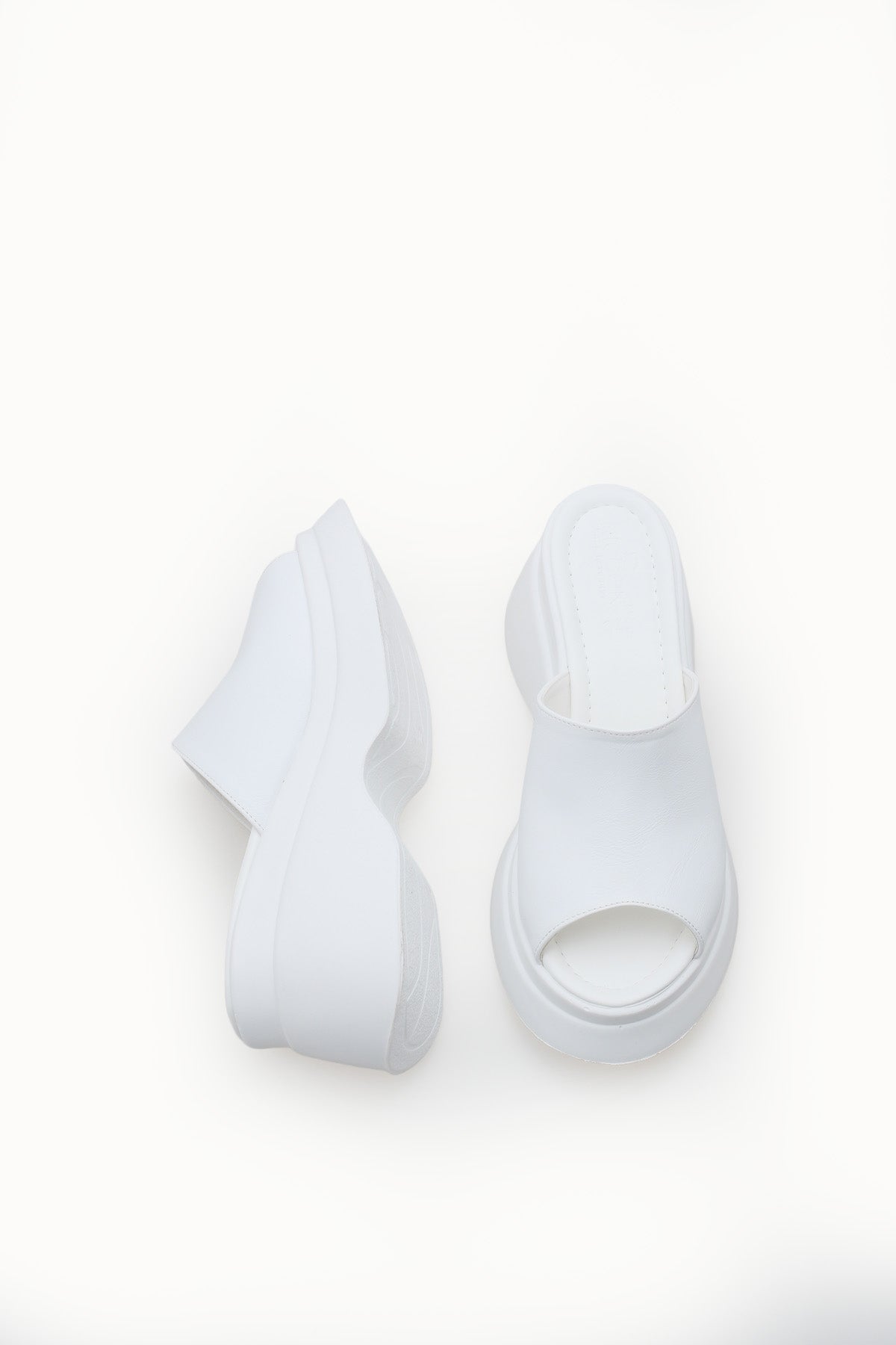 Riccon Kadın Terlik 0012905 Beyaz