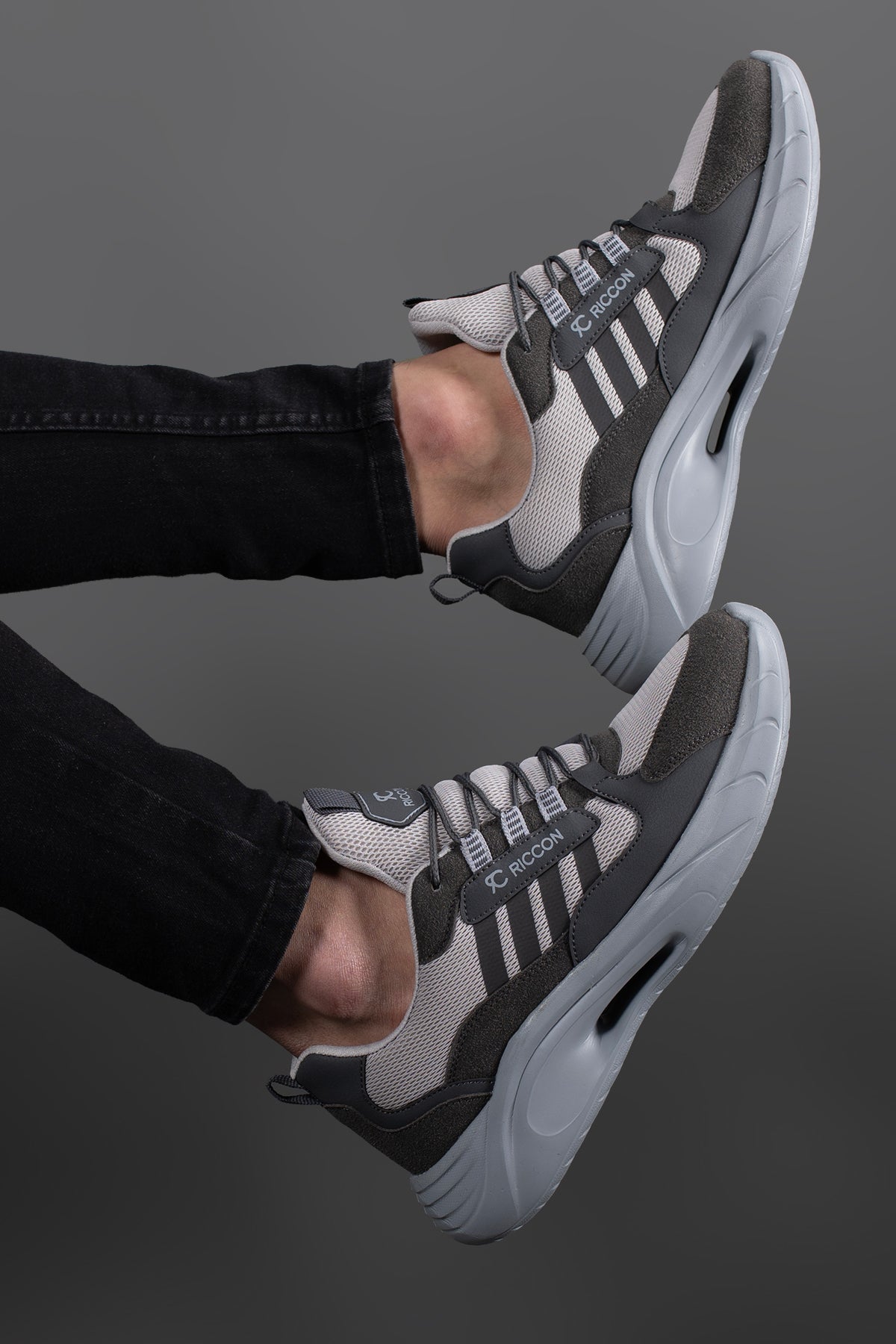 Riccon Torrine Unisex Sneaker 001293 Füme
