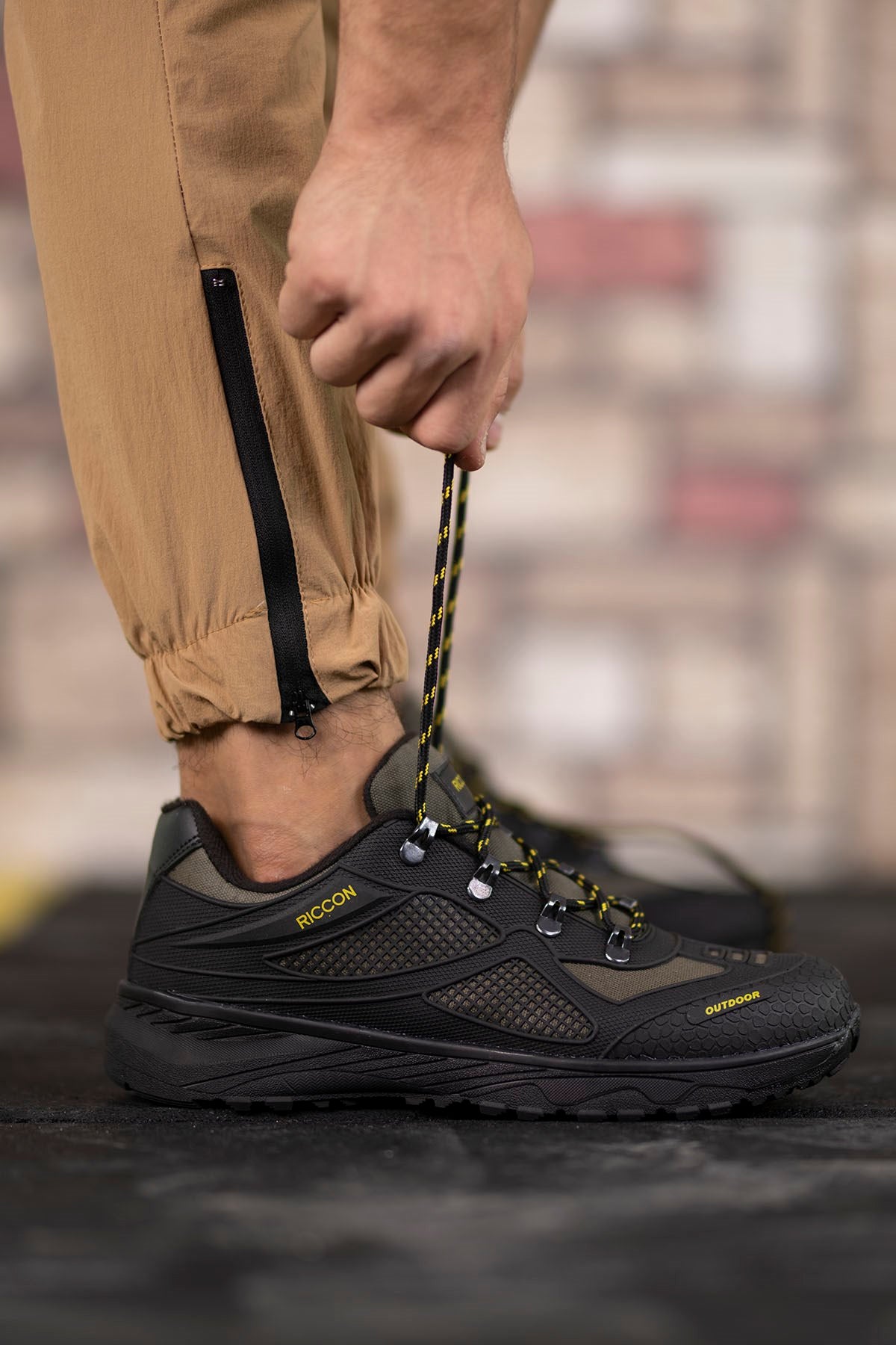 Riccon Unisex 3D Rubber Trekhakiking Ayakkabı 0012