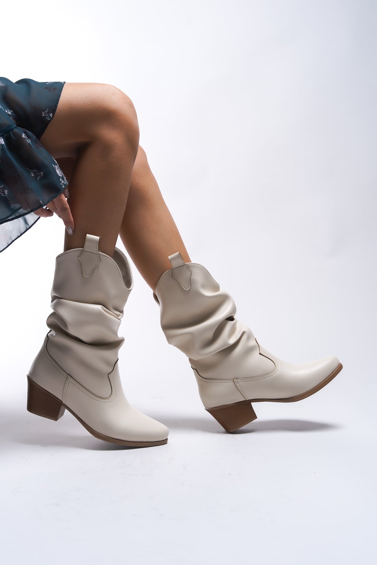 Riccon Uwreness Kadın Western Bot 0012875