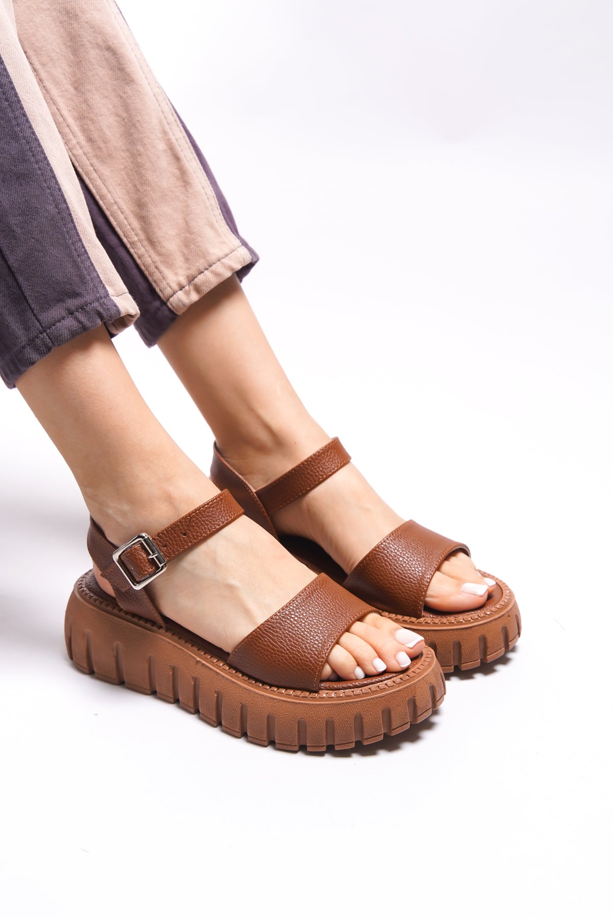 Riccon Rymlal Kadın Sandalet 0012610