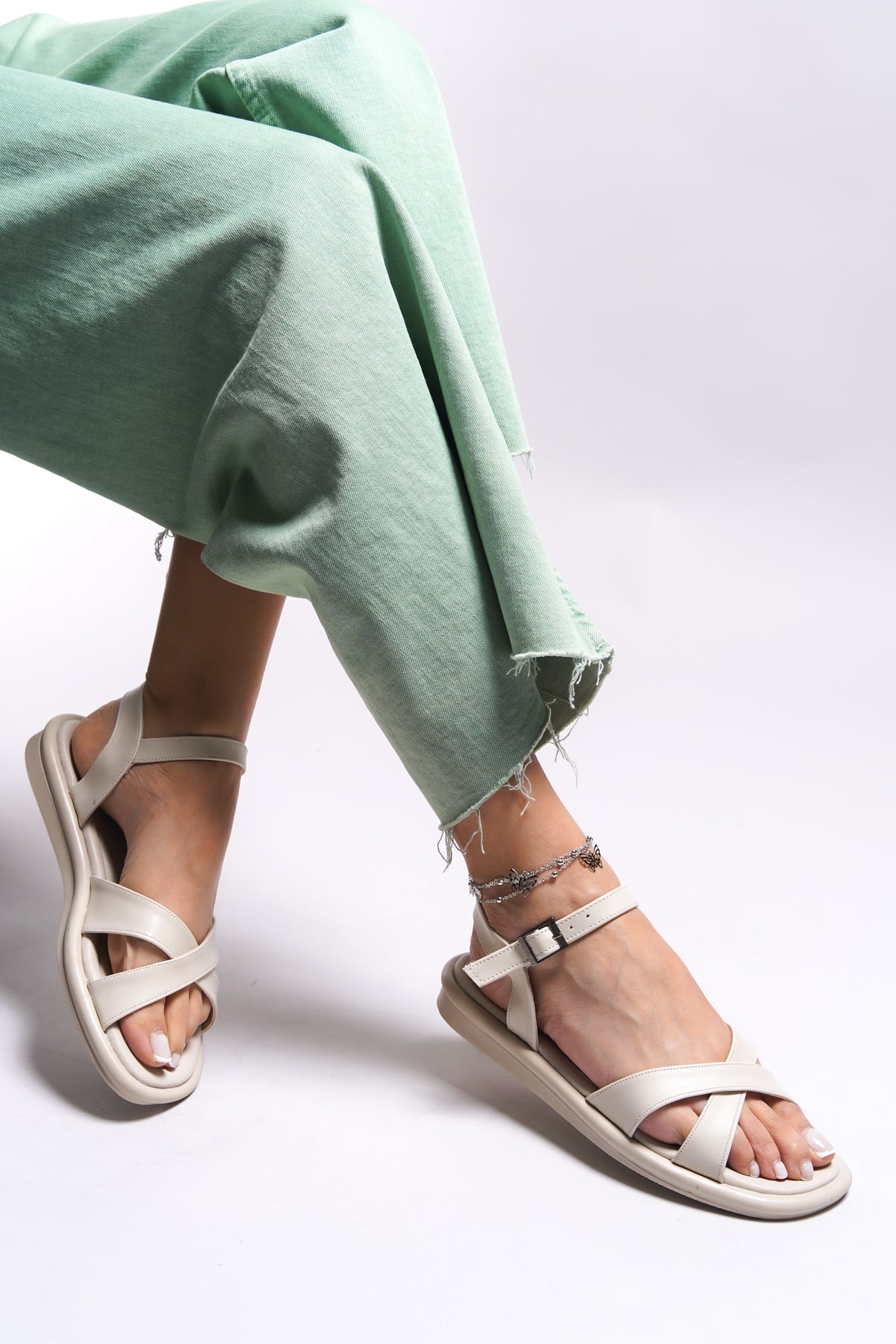 Riccon Purlogih Kadın Sandalet 0012103