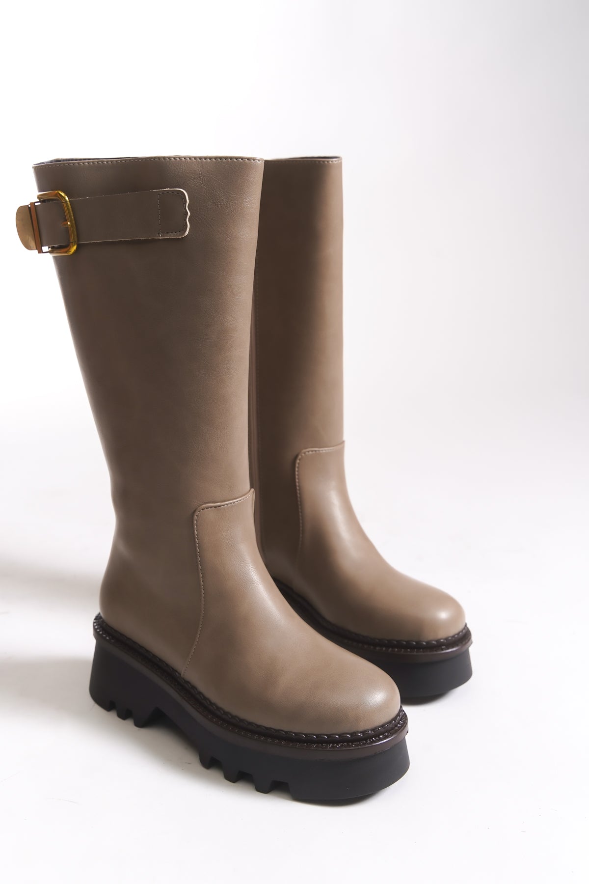 Riccon Loralenyth Kadın Çizme 00122004 Vizon